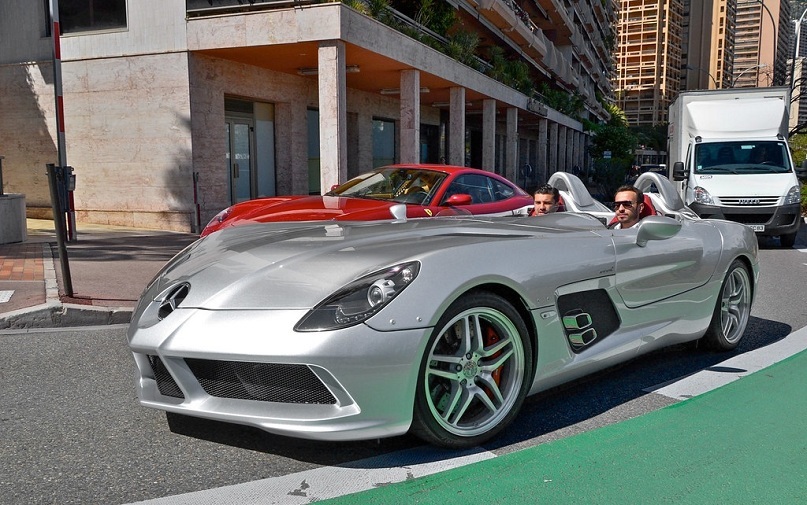 Редкий спидстер - SLR McLaren Stirling Moss - Мерседес, Slr, Спидстер, Суперкар, Авто, Длиннопост