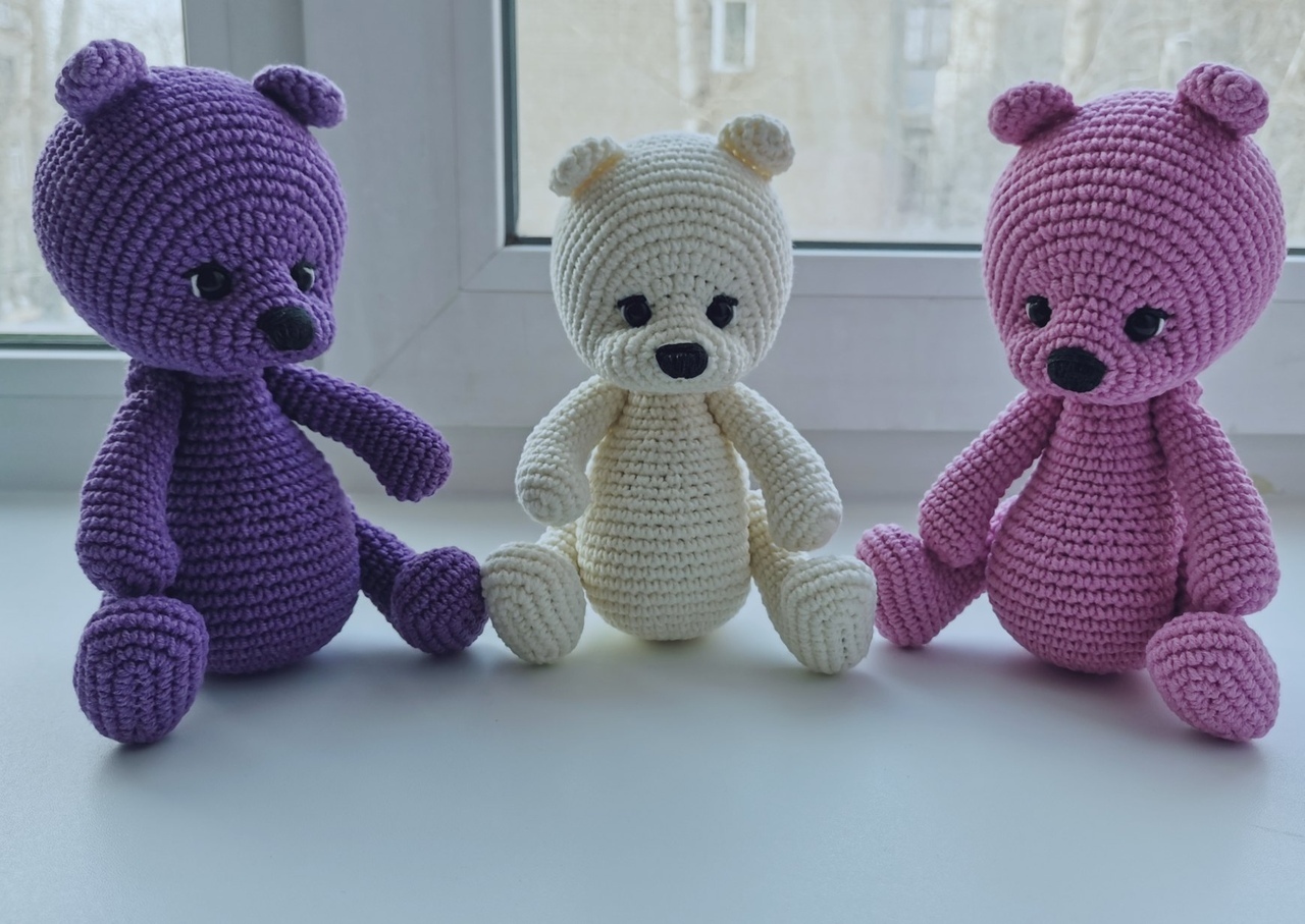 February Mishmania - My, Crochet, Knitted toys, Needlework without process, Bears, Longpost