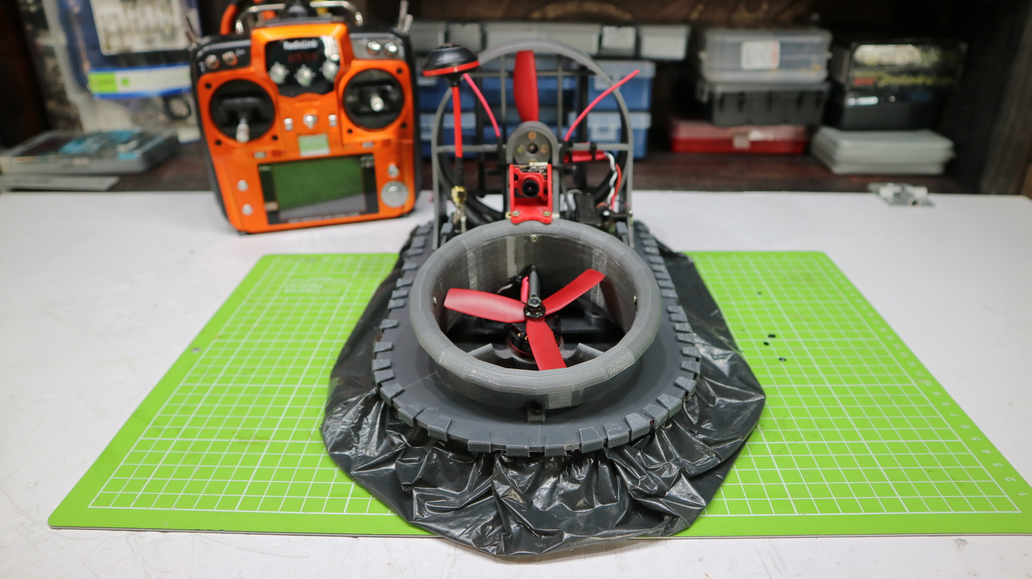 R\U FPV Hovercraft - My, 3D печать, FPV, Hovercraft, Video, Longpost