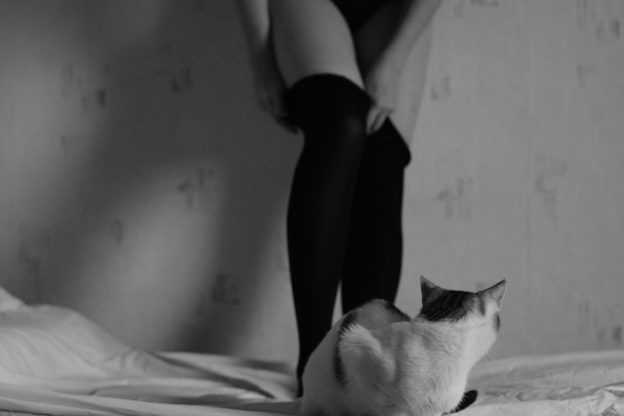 Curiosity - NSFW, My, Black and white photo, PHOTOSESSION, Longpost