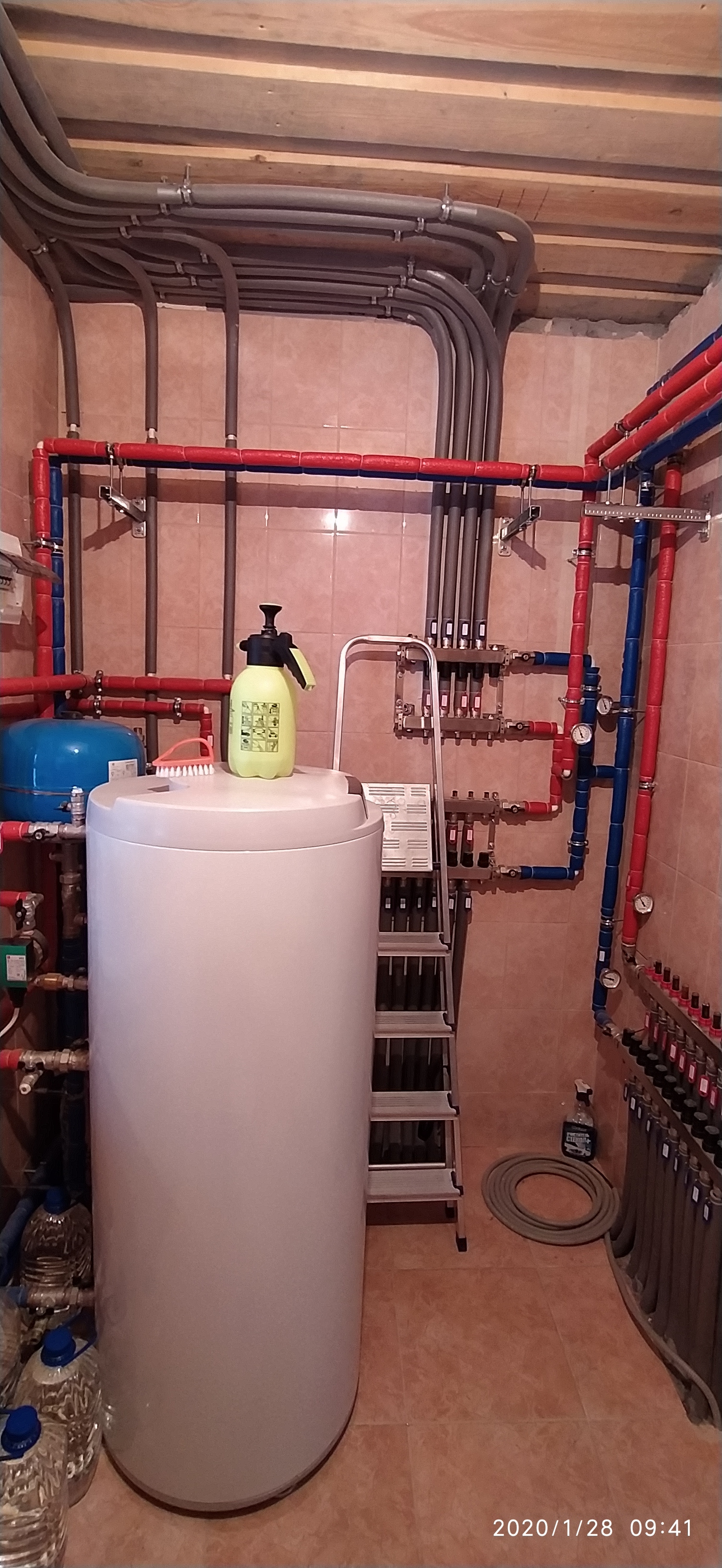 Everyday life of a plumber 19. What a completed boiler room looks like - My, Engineering systems, Heating, Longpost