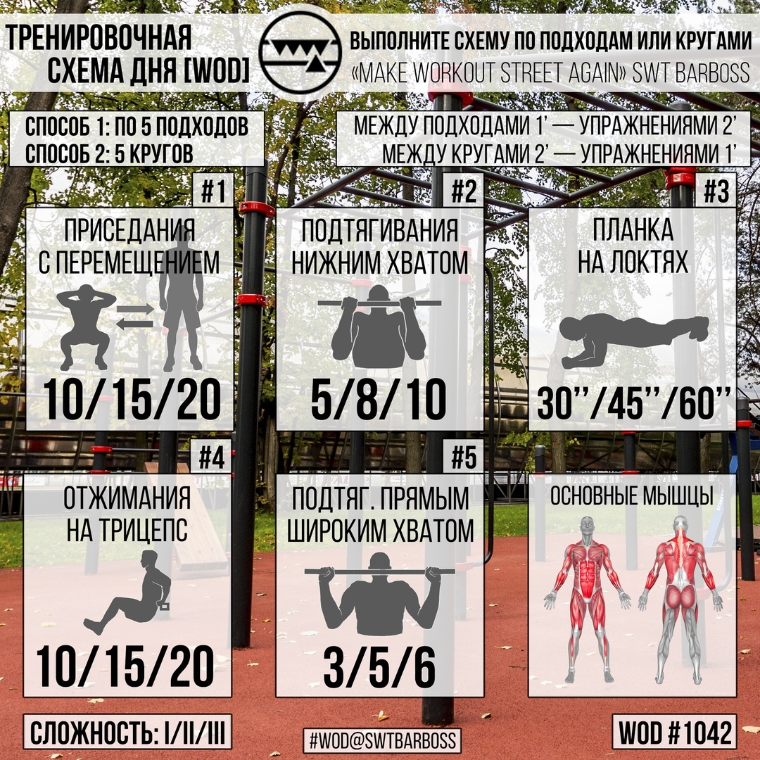 7 тренировочных схем для слабеньких и не очень - Моё, Тренировка, Калистеника, Программа тренировок, Физкультура, Длиннопост