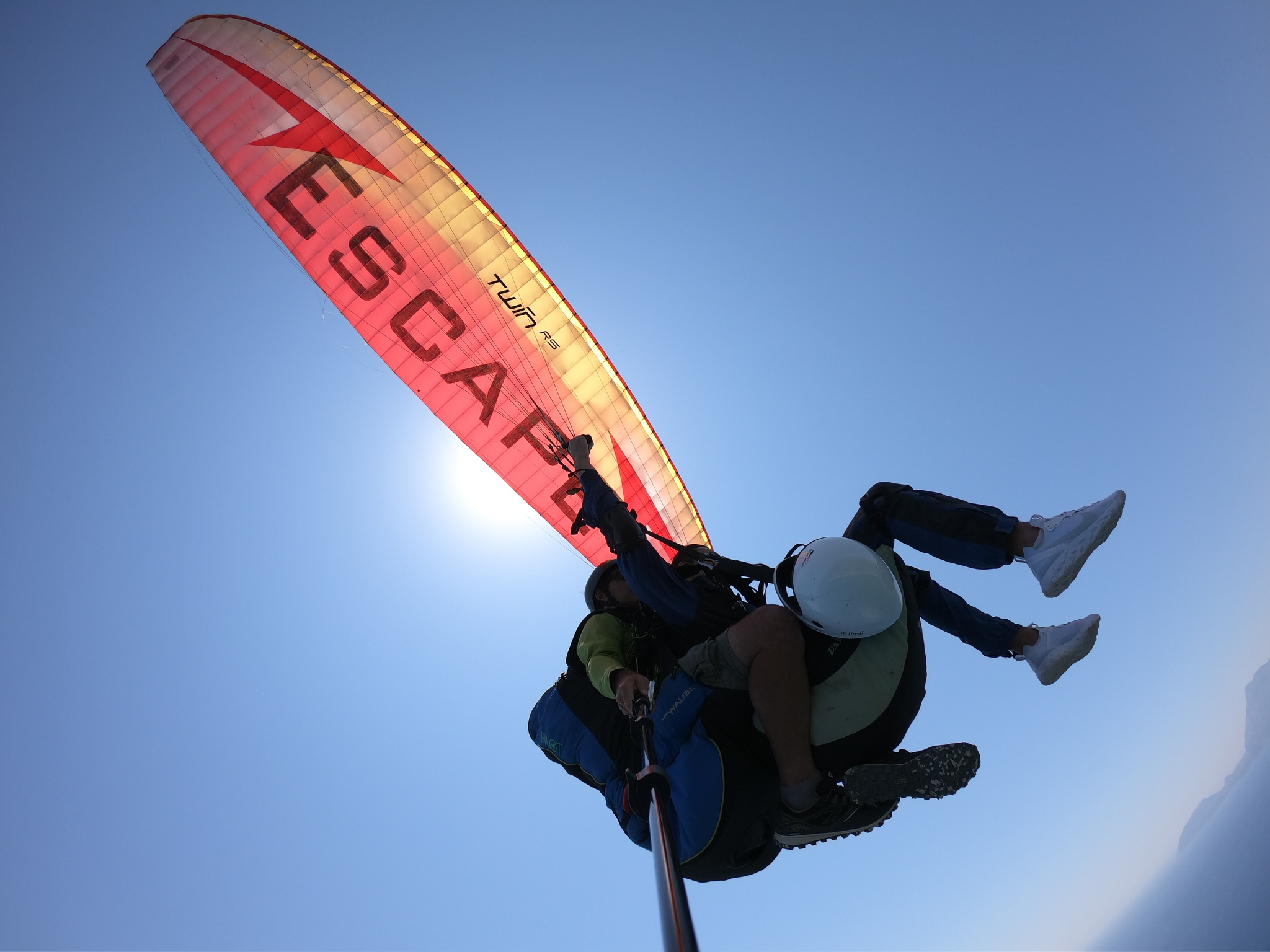 Paragliding from Mount Tahtali, Turkiye - My, Kemer, Turkey, Paragliding, The mountains, Cable car, Longpost