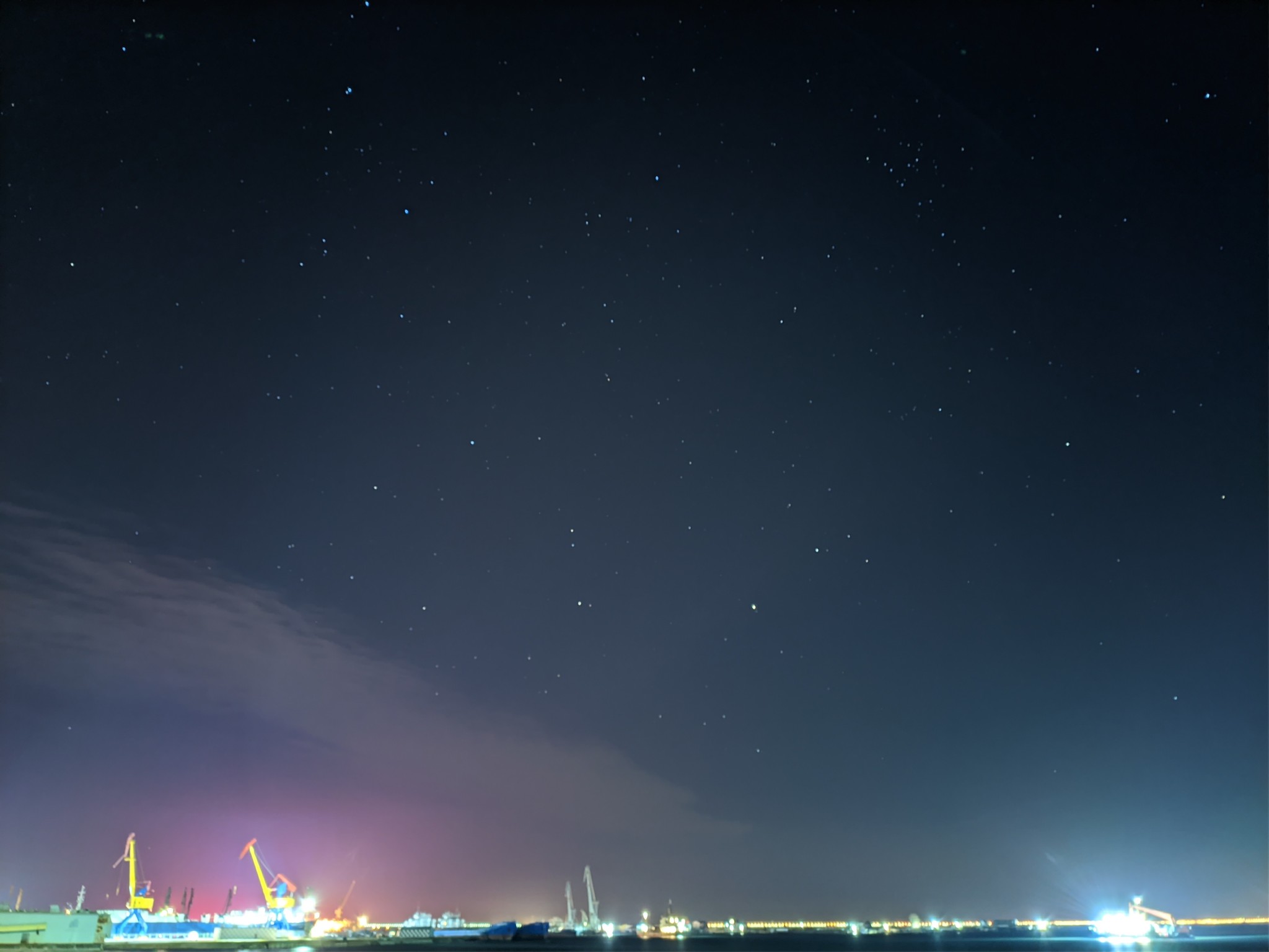 Night astrophotography - My, The photo, Xiaomi, Google Camera, Sky, Stars