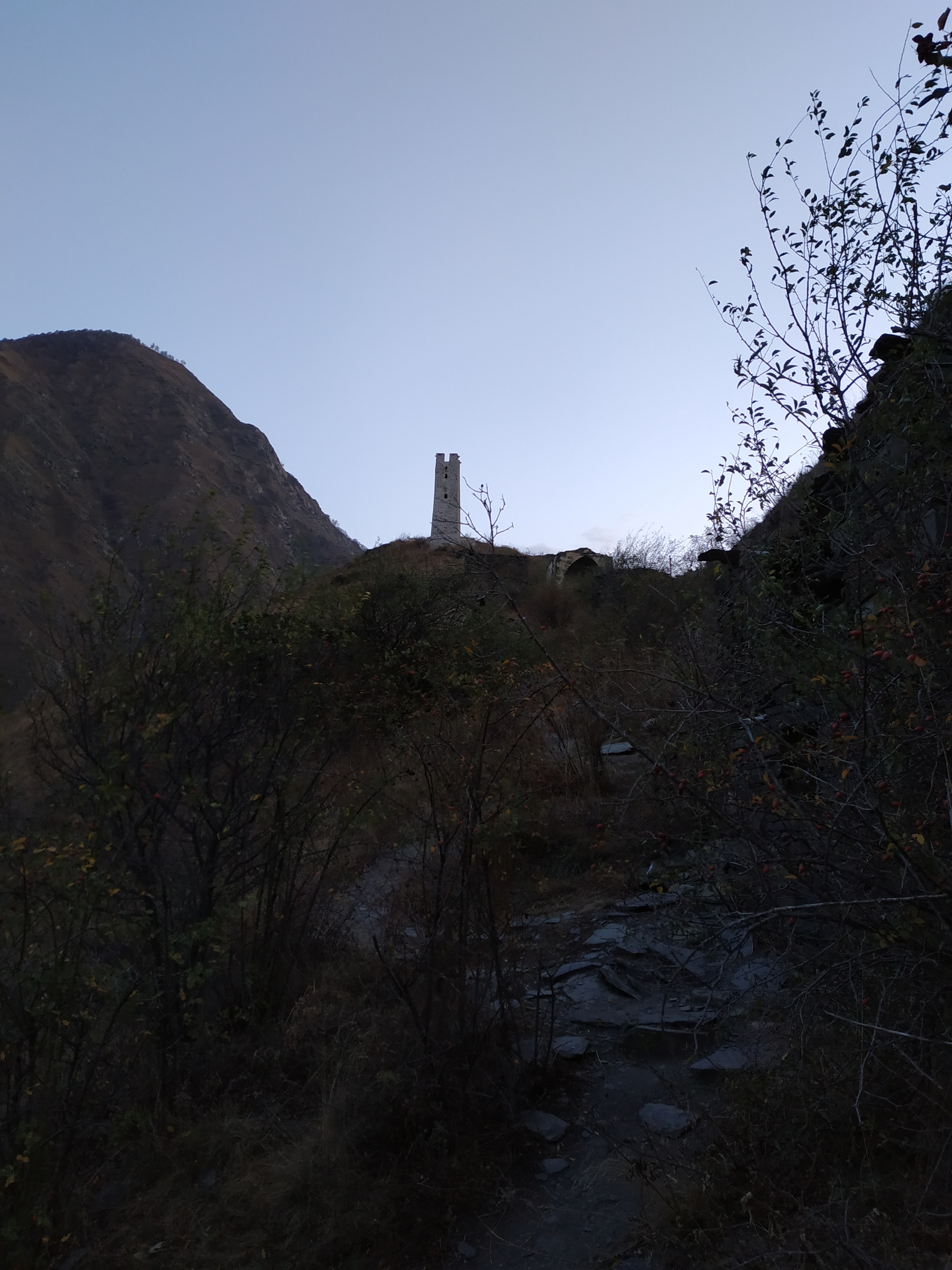 Tsoi Pede. Chechen city of the dead. Place of military glory - My, The mountains, Caucasus, Chechnya, Russia, Travel across Russia, Longpost