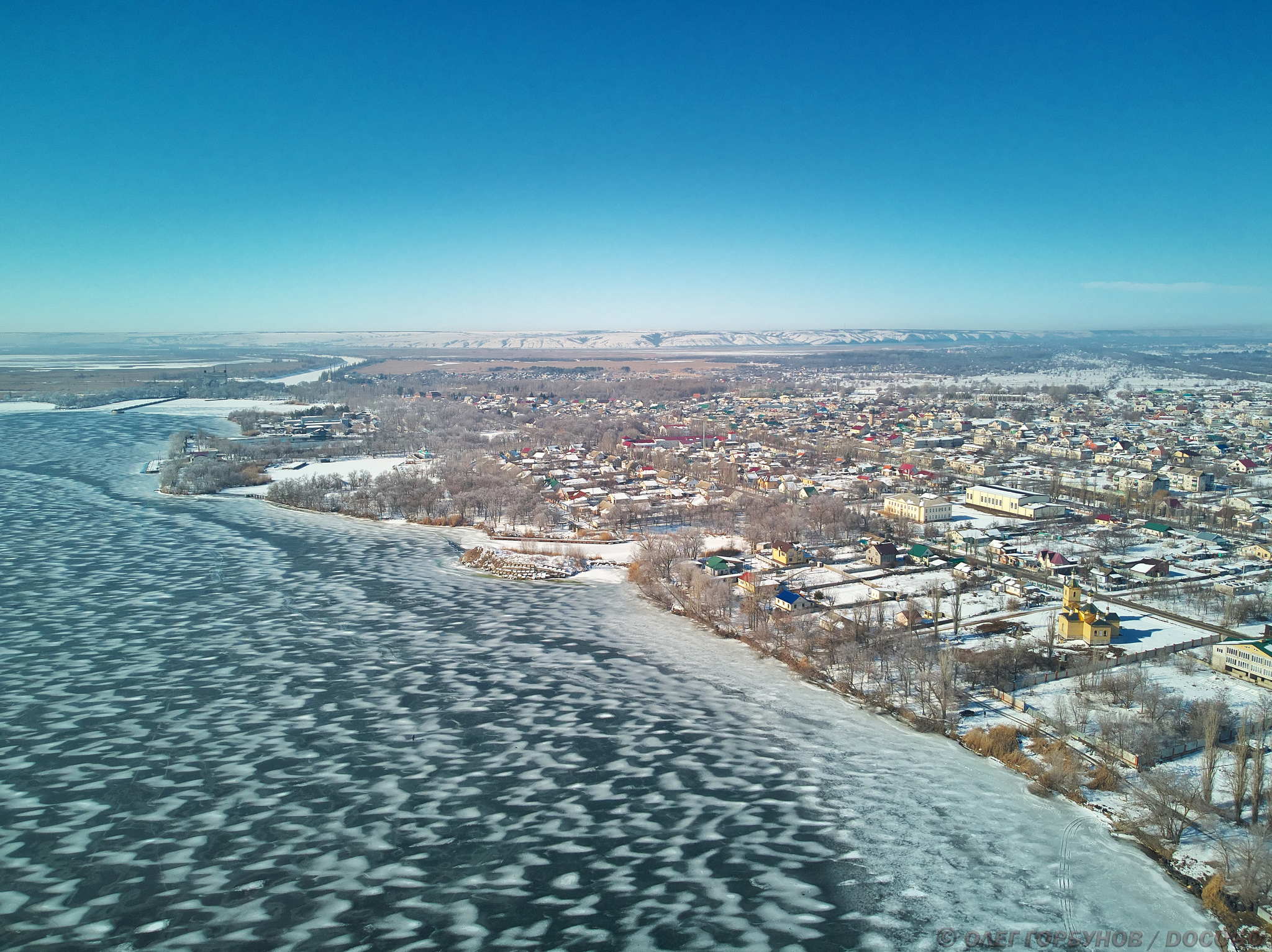 Пятиморск по-белому - Моё, Пятиморск, Весна, Волгоград, Калач-На-Дону, DJI Mavic 2 PRO, Длиннопост