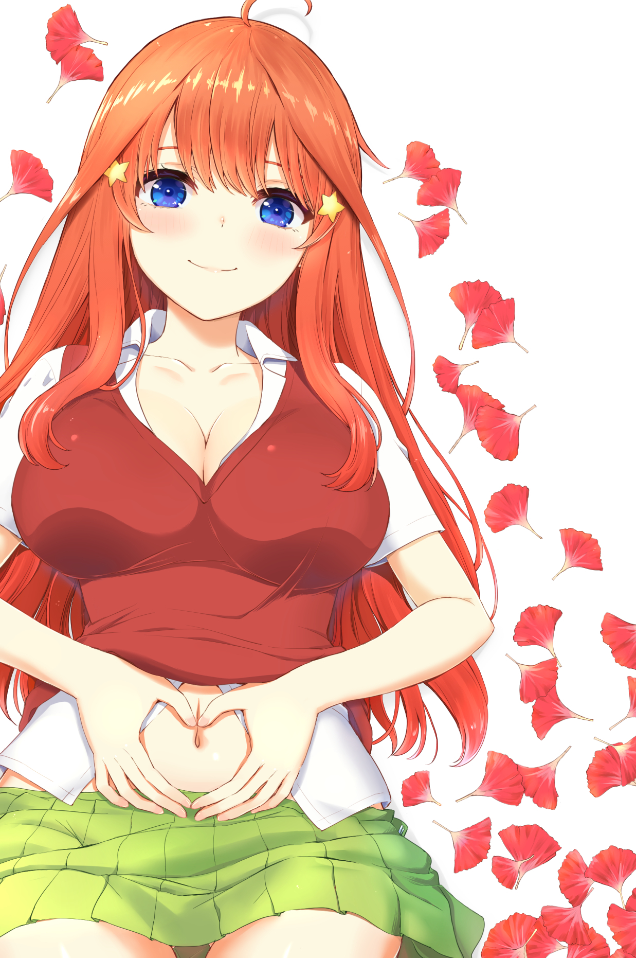 Itsuki - Аниме, Anime Art, Nakano Itsuki, The Quintessential Quintuplets, Gotoubun No Hanayome, Длиннопост