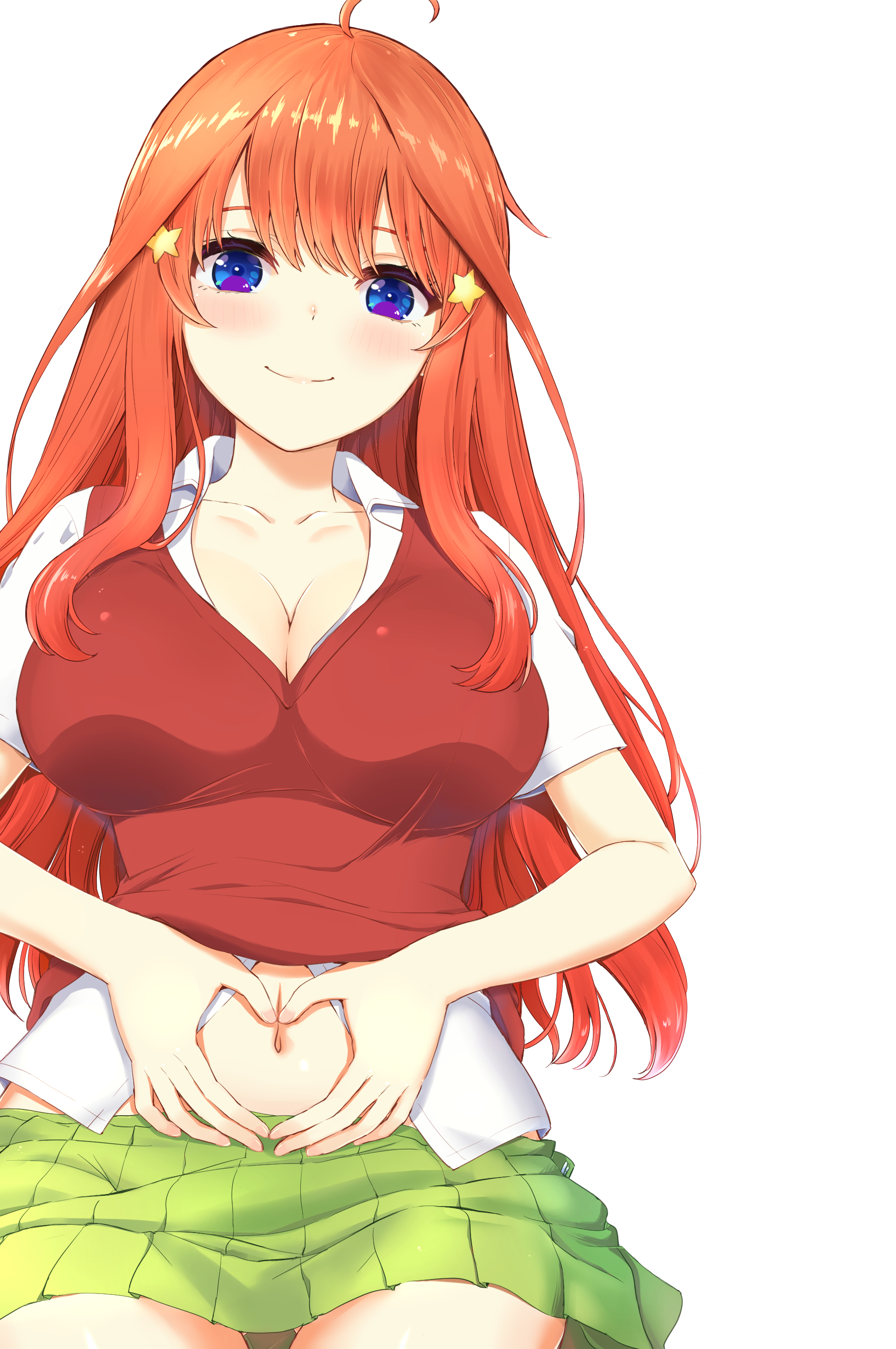 Itsuki - Аниме, Anime Art, Nakano Itsuki, The Quintessential Quintuplets, Gotoubun No Hanayome, Длиннопост