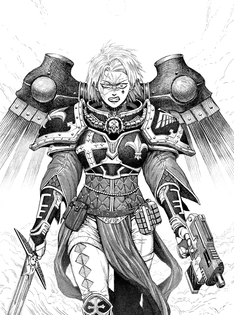 Серафим - Warhammer 40k, Wh Art, Adepta Sororitas