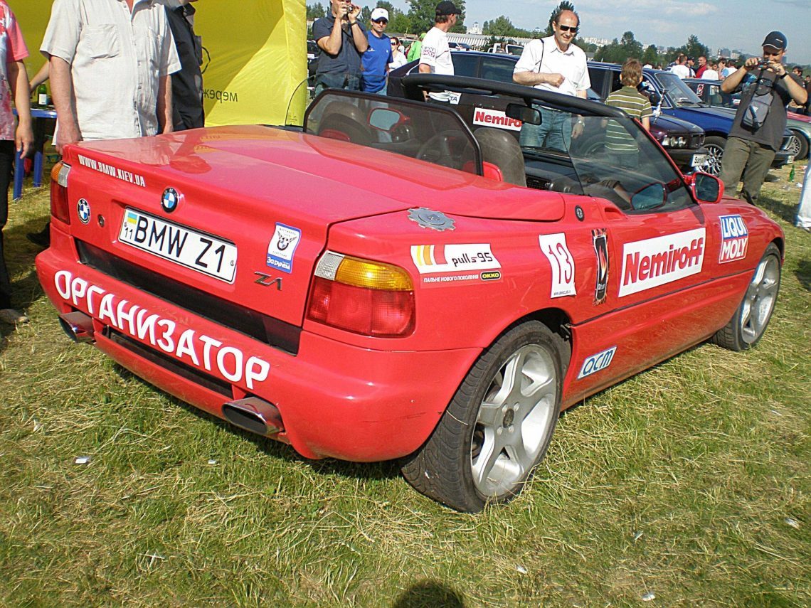 Украинские 1986 BMW Z1 и всё о модели | Пикабу