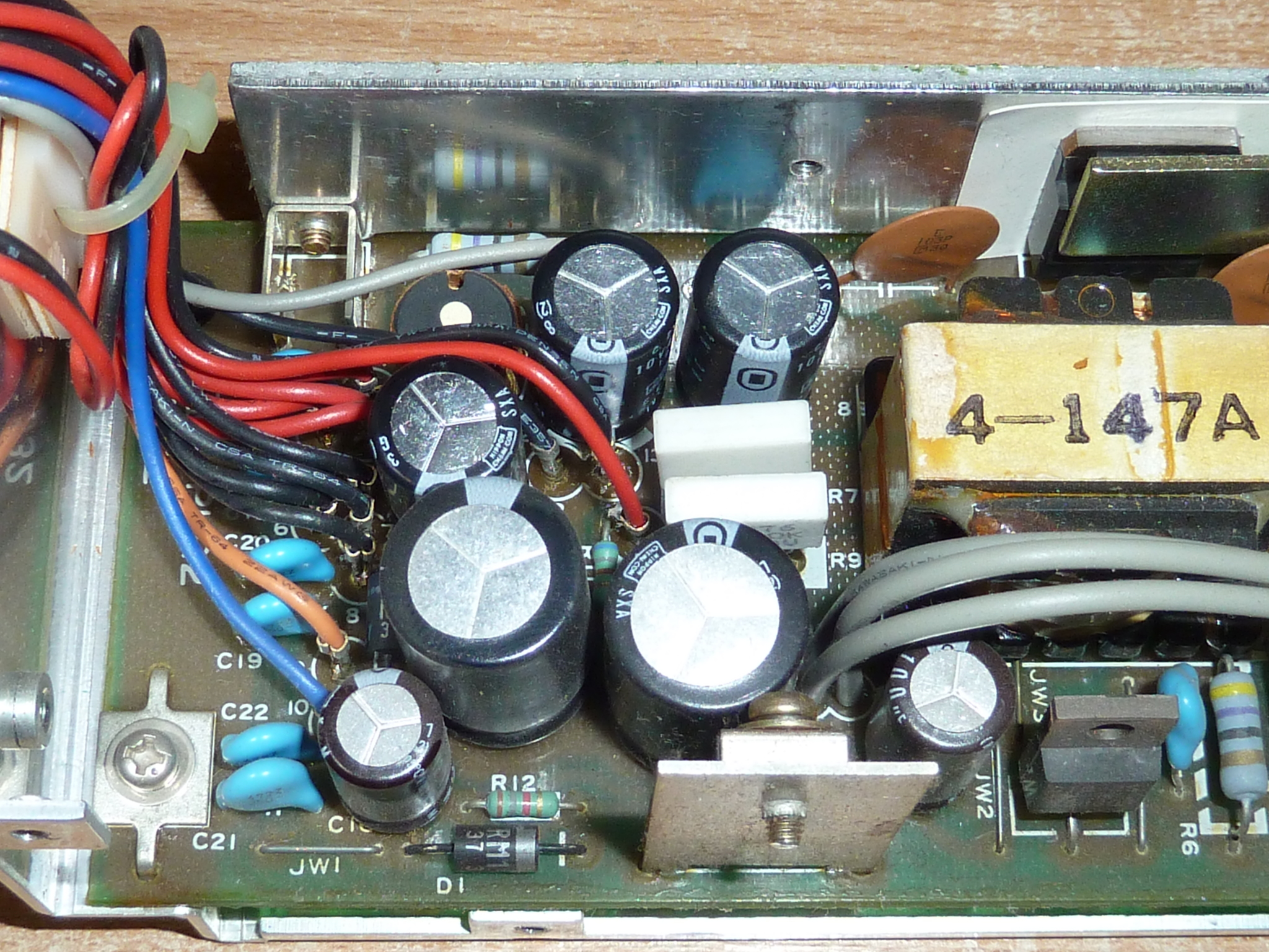 Samurai XT System - Power Supply - My, Longpost, Old iron, IT, Old school, Japan, Xt, Tag, Power Supply