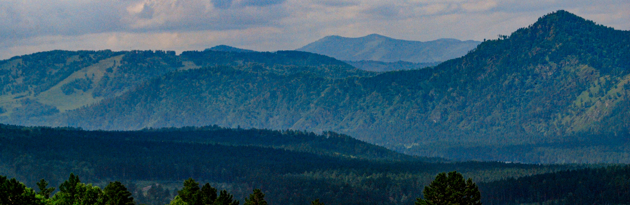 A little bit of summer Altai - Mountain Altai, Altai Republic, Katun, The mountains, The hills, Waterfall, Timber house, Longpost