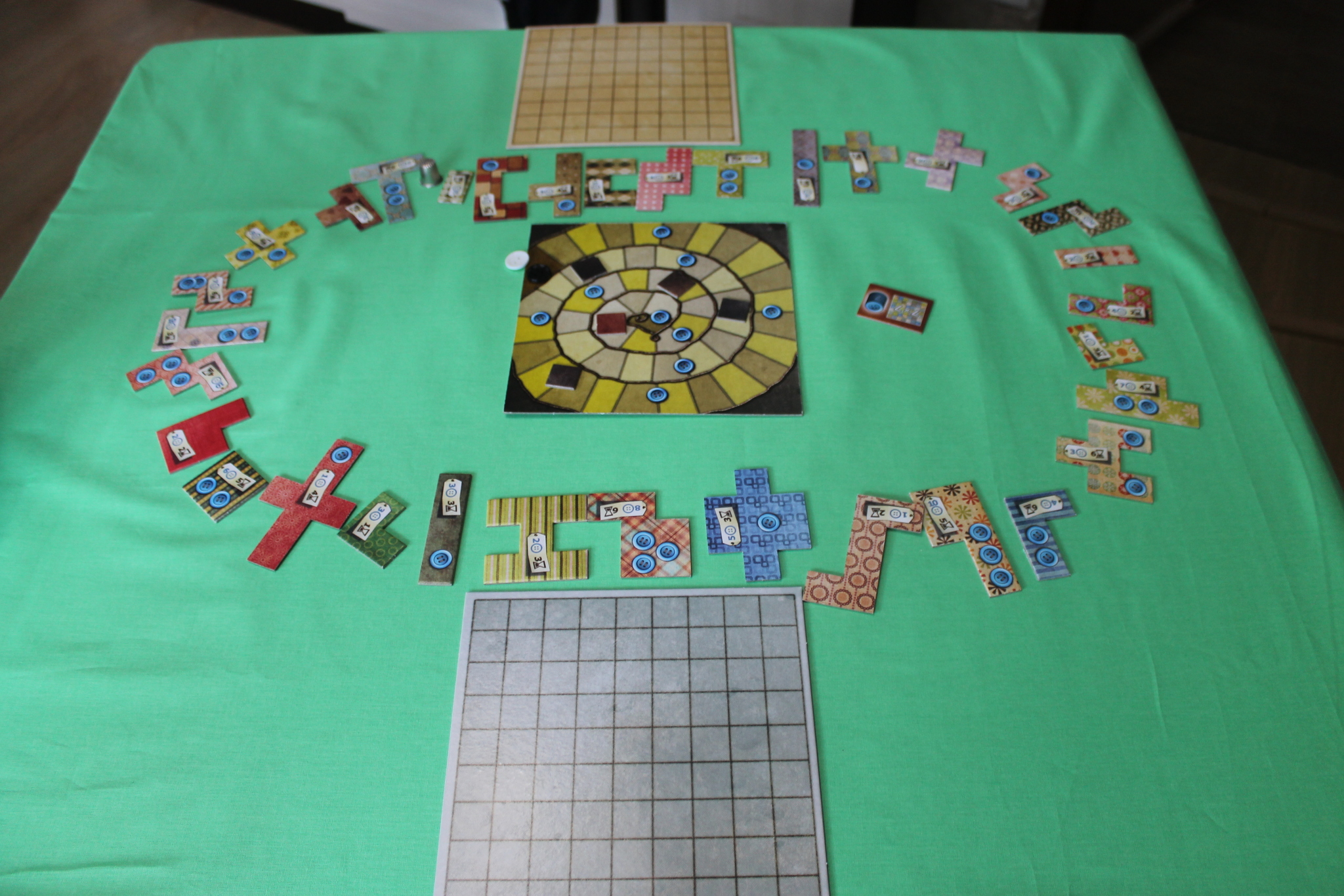 Post #7237165 - My, Patchwork, Board games, Let-play, Board Game, Patchwork, Video, Longpost