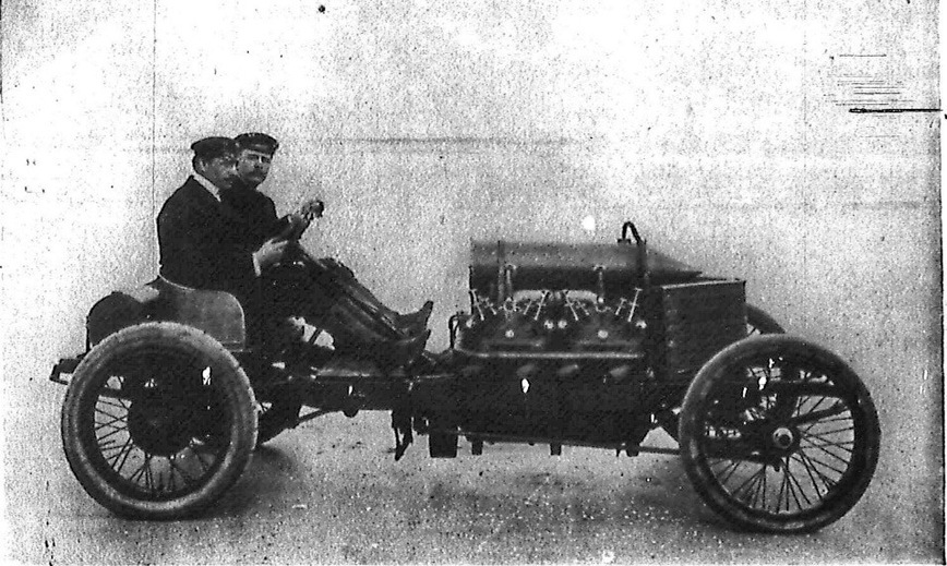 1905 fire-breathing Darracq - Retro, Автоспорт, Speed record, France, Sports car, Video, Longpost