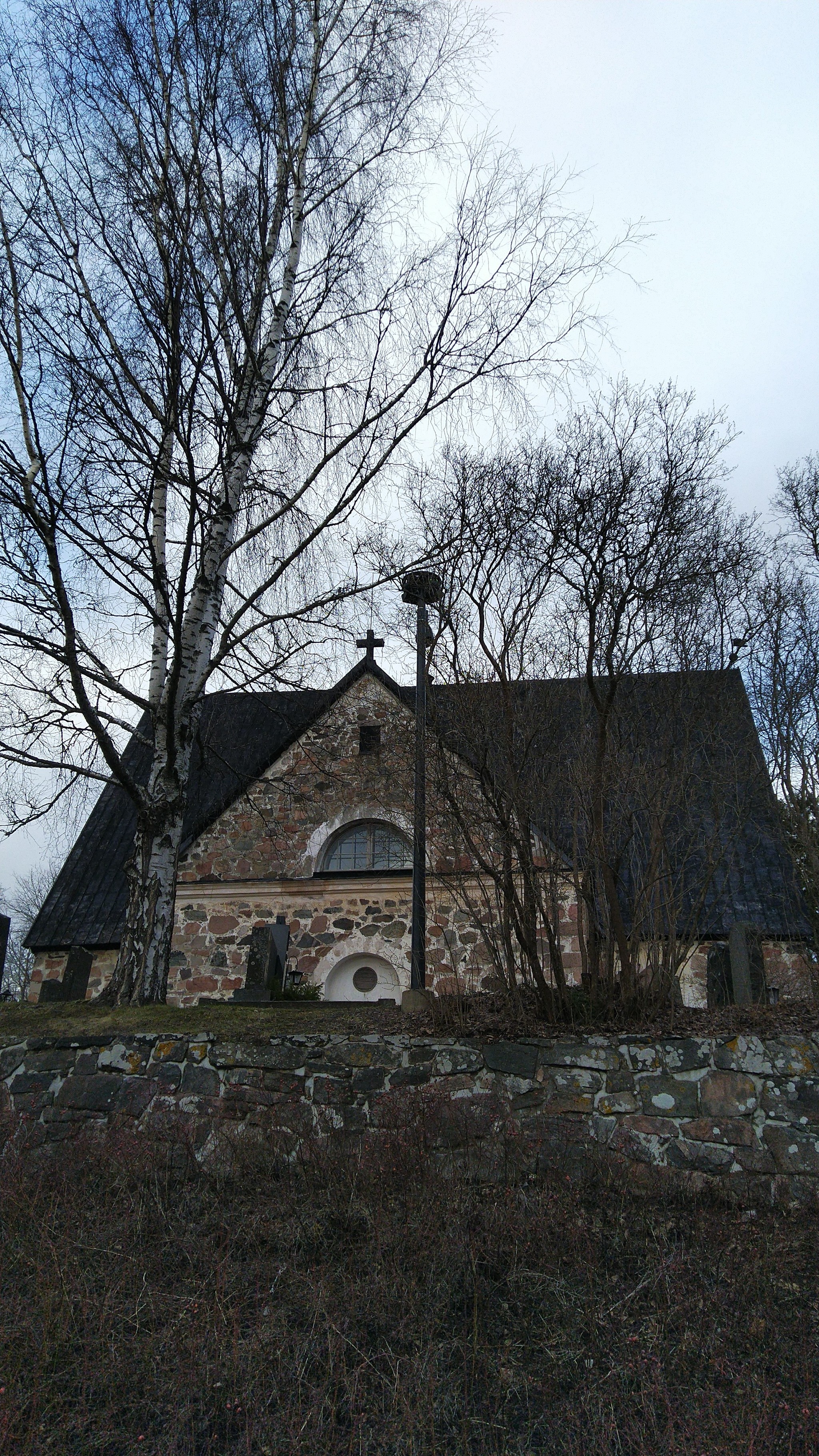 Old Church of Espoo - My, The photo, Finland, Story, Mobile photography, Longpost