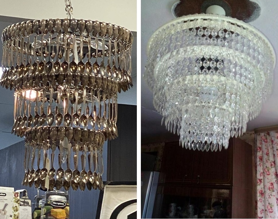 Pathetic parody and unique original - Chandelier, Old things, Unique original