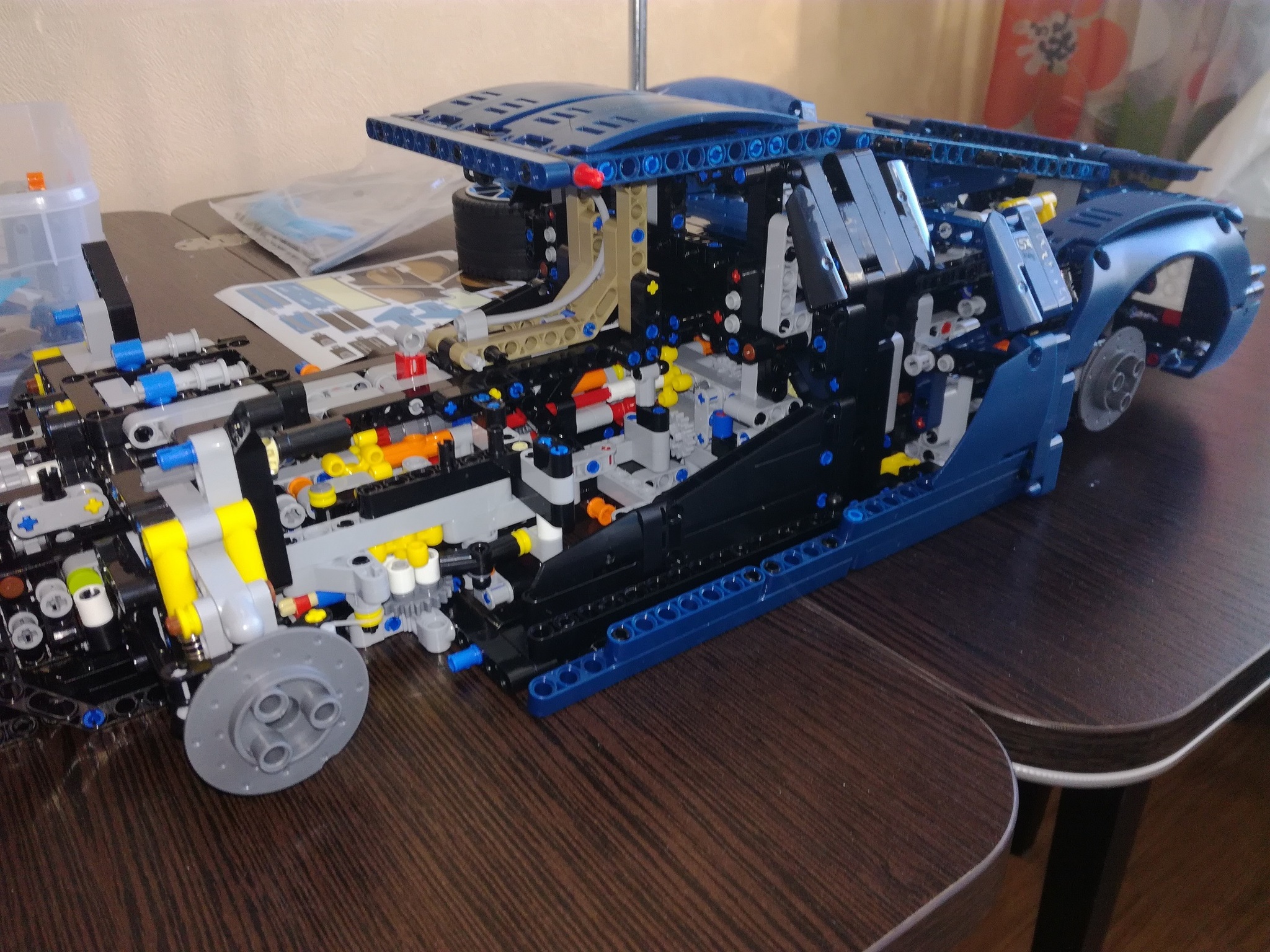 Lepin died, King appeared. Brief review of King 90056 Bugatti - My, Lego, Lepin, Constructor, Bugatti, Longpost