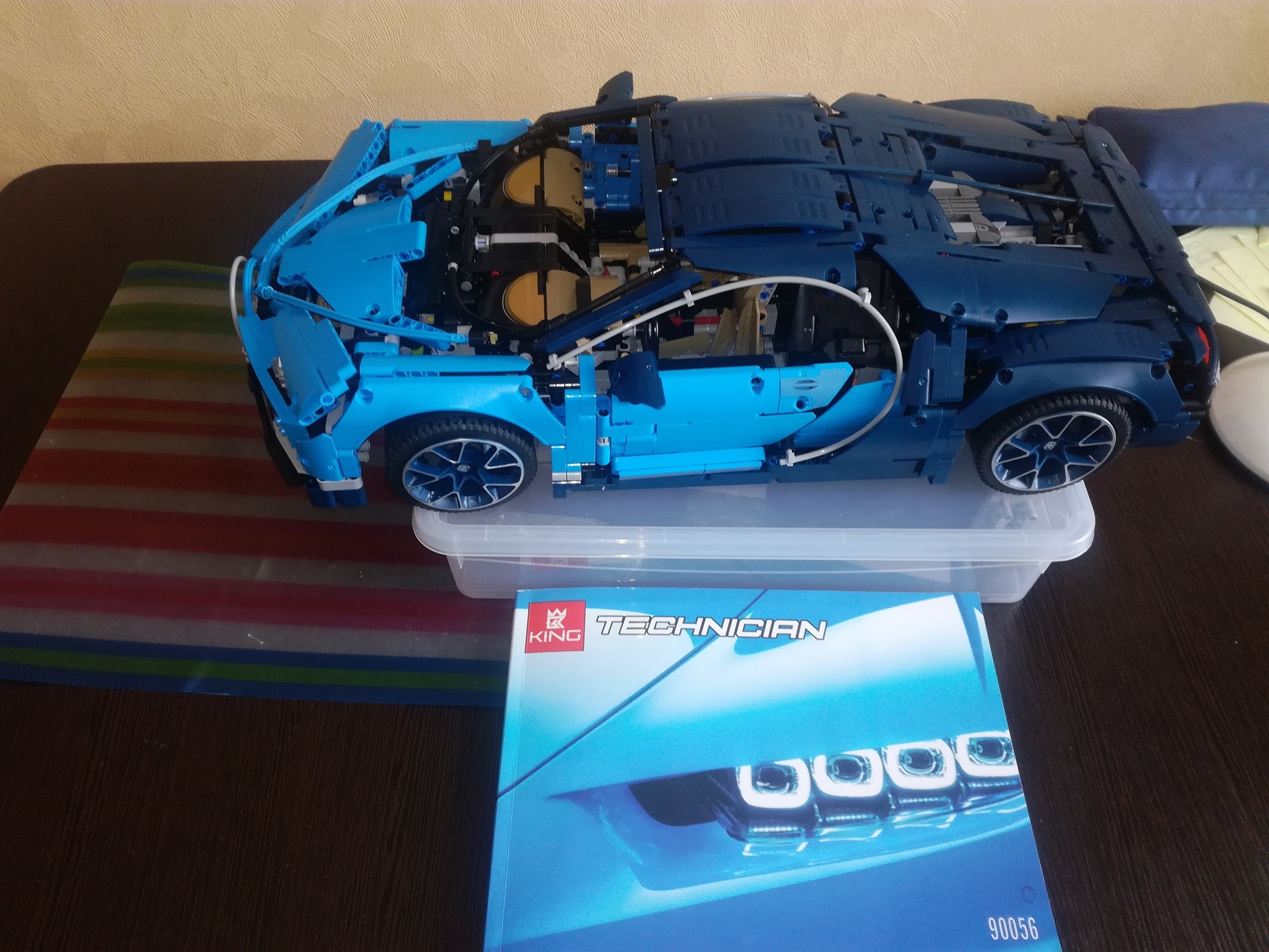 Lepin died, King appeared. Brief review of King 90056 Bugatti - My, Lego, Lepin, Constructor, Bugatti, Longpost