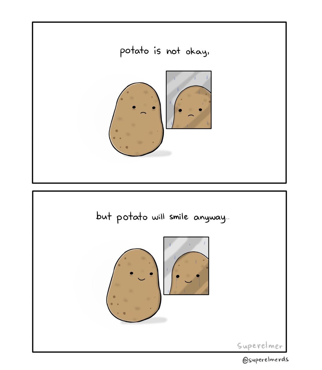 We're all a little bit of this potato - Memes, Vital