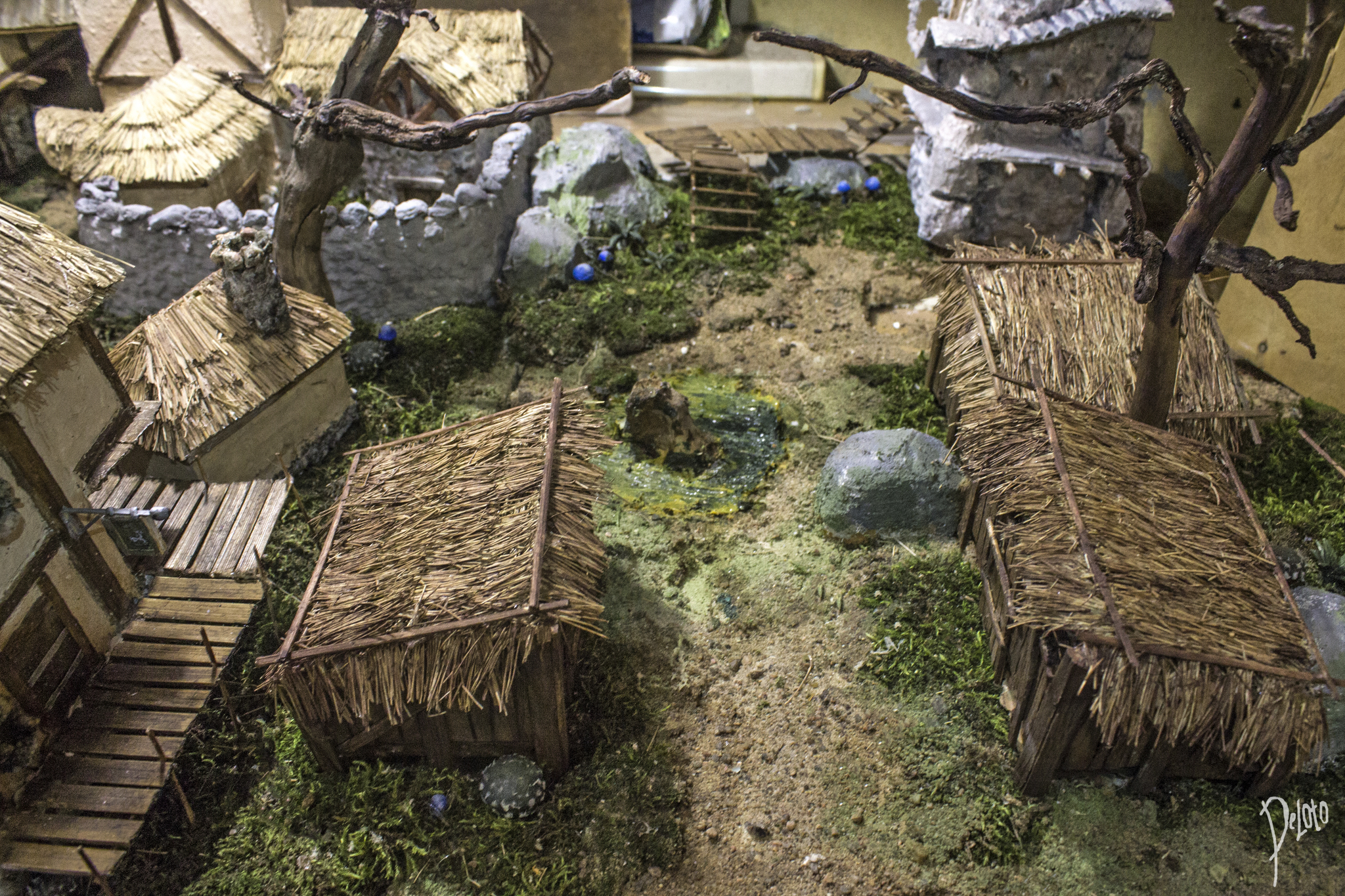 Seyda Nin. The work lasts for half a year. (based on TES III:Morrowind) - My, The elder scrolls, The Elder Scrolls III: Morrowind, Games, Computer games, Needlework without process, Diorama, Handmade, Retro Games, Longpost