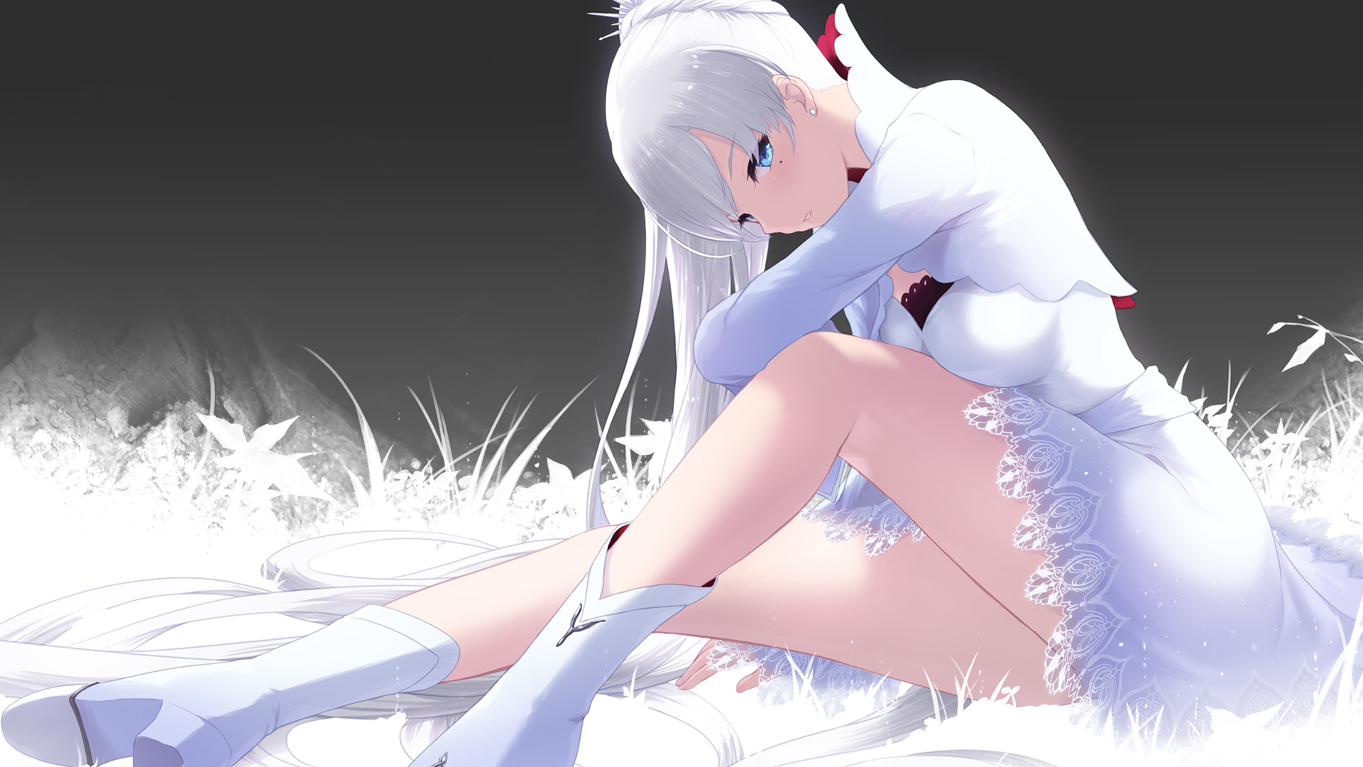 Weiss - Anime, Anime art, RWBY, Weiss schnee