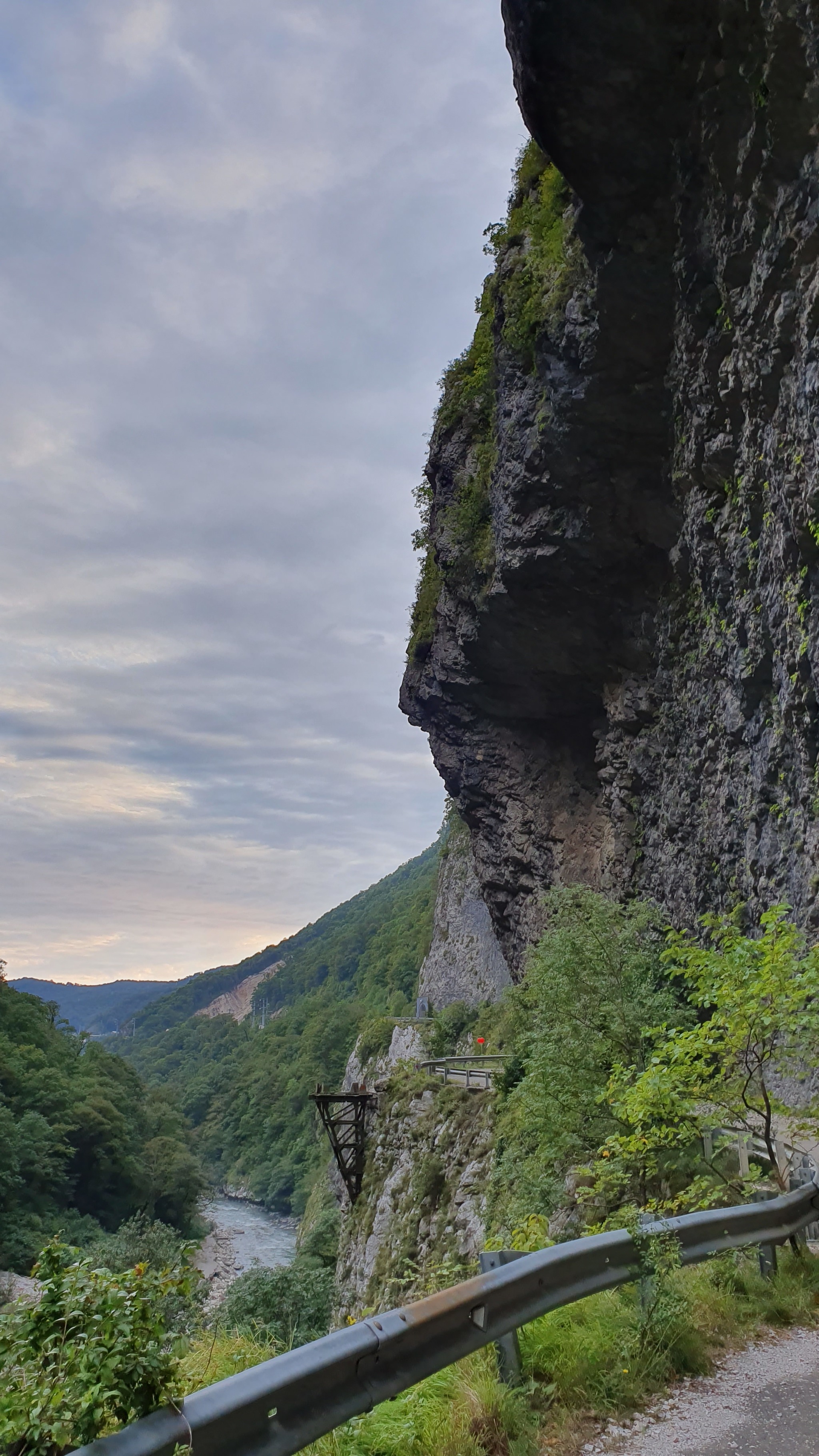 Bring it through, Lord! or the old road to Krasnaya Polyana - My, Adler, Krasnaya Polyana, Road, The rocks, Longpost