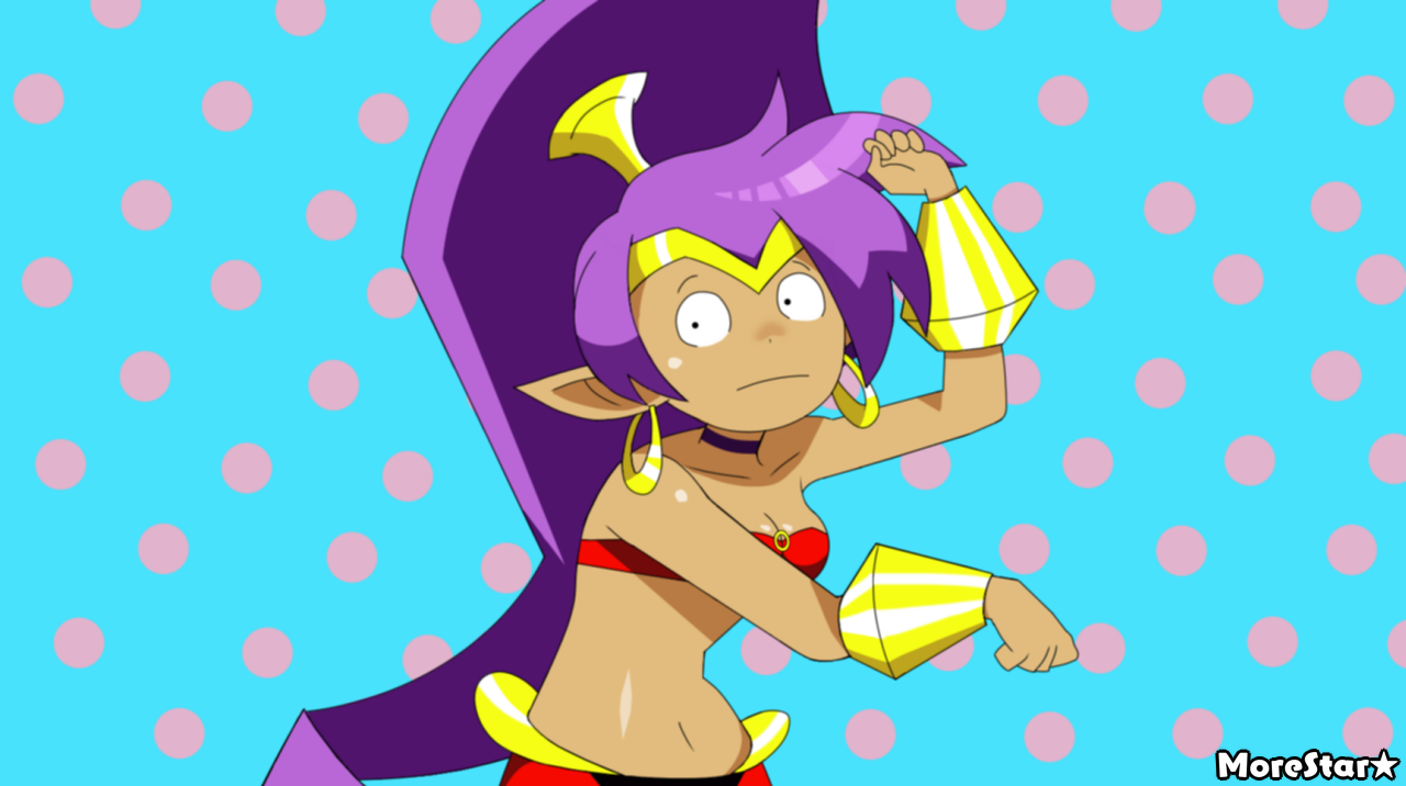 Easy Breezy : Sky, Rottytops and Shantae - My, Shantae, Shantae half-genie Hero, Games, Anime, Eizouken ni wa Te wo Dasu na!, Longpost