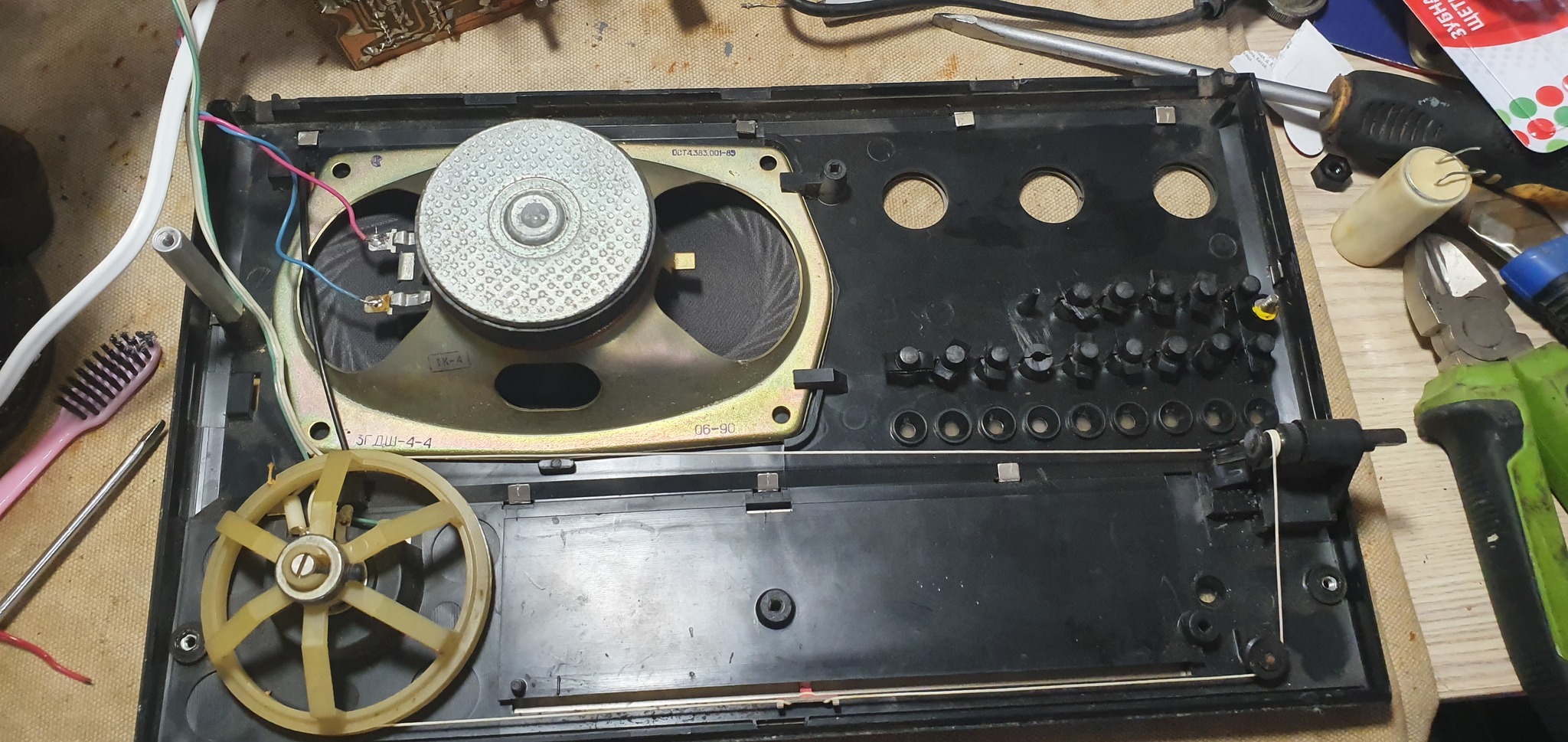 Restoration of the radio receiver Ocean 222 - My, Radio, With your own hands, Video, Longpost