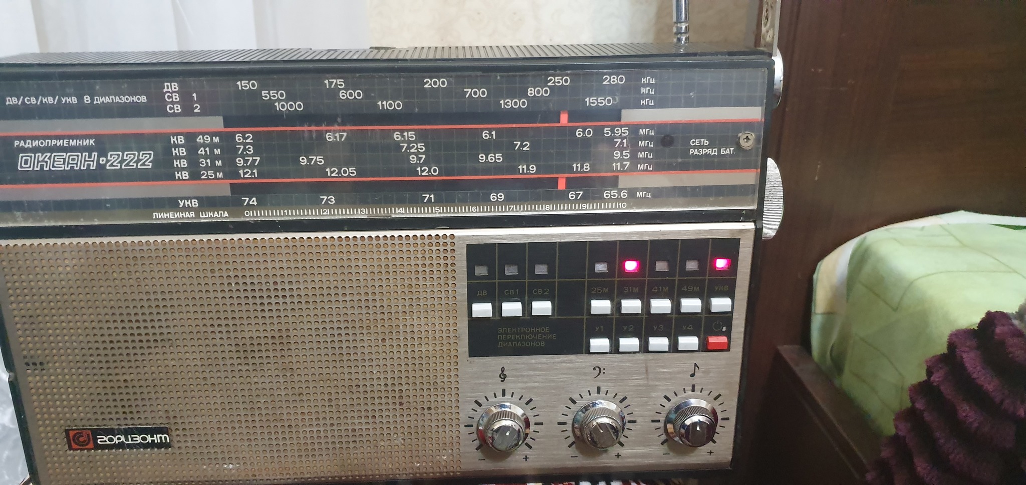 Restoration of the radio receiver Ocean 222 - My, Radio, With your own hands, Video, Longpost