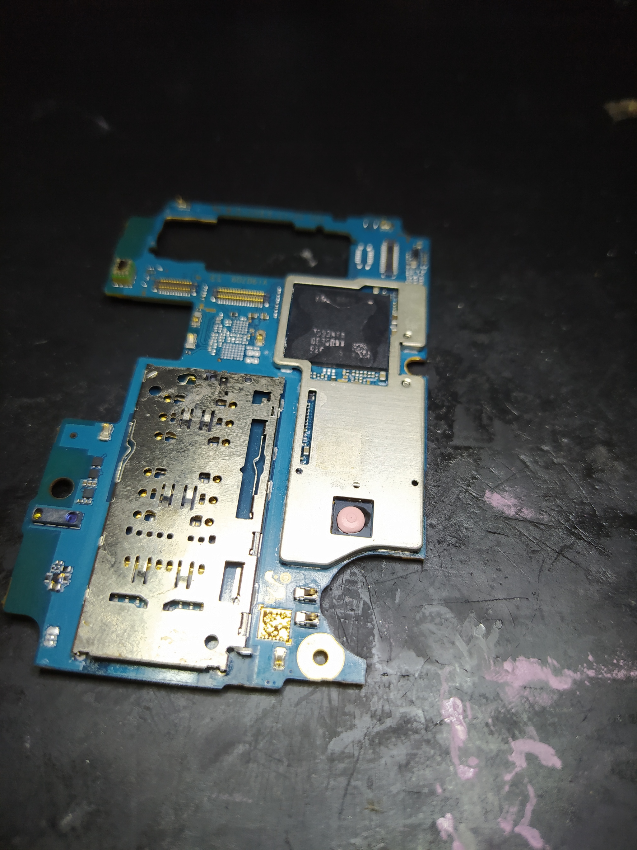 Samsung a50 repair. Drowned - My, Ulyanovsk, Repair of equipment, Ремонт телефона, Samsung, Samsung A50, Electronics repair, Repair, Longpost