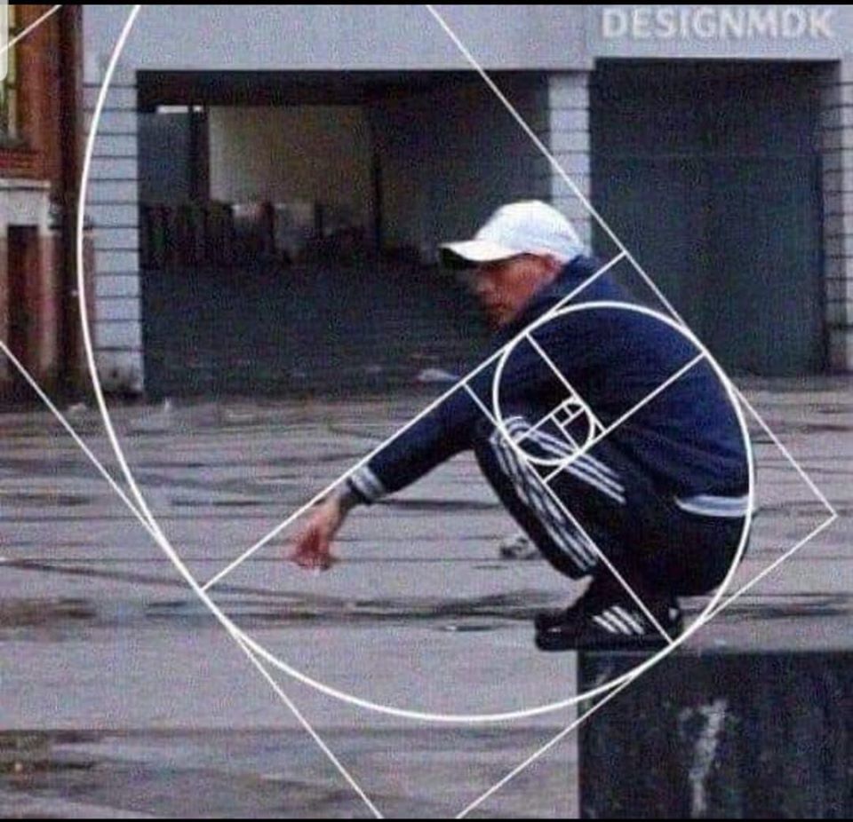 Harmony of the golden ratio - Golden ratio, Gopniks