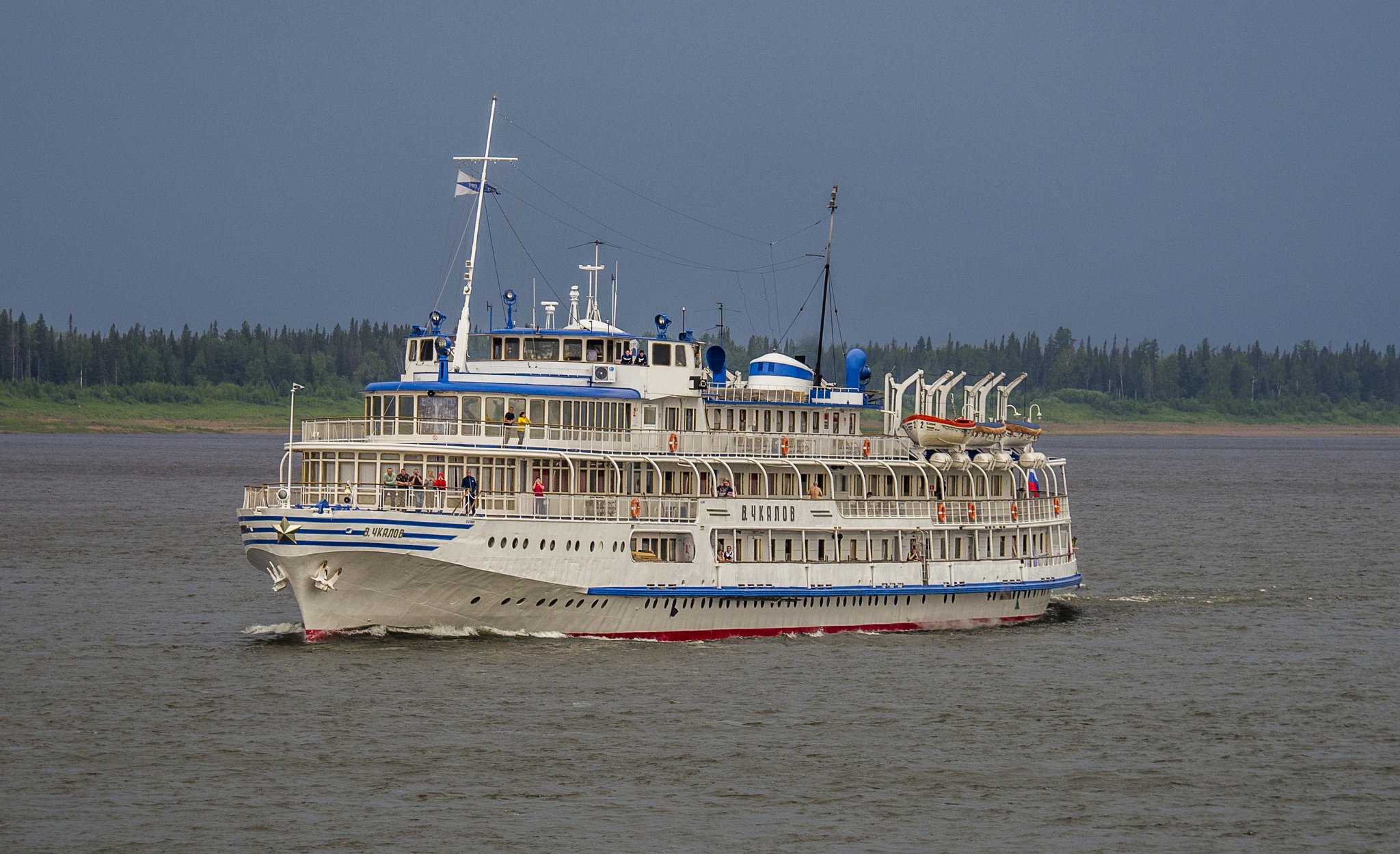 Krasnoyarsk - Norilsk. Part 3 - My, Yenisei, Motor ship, Longpost