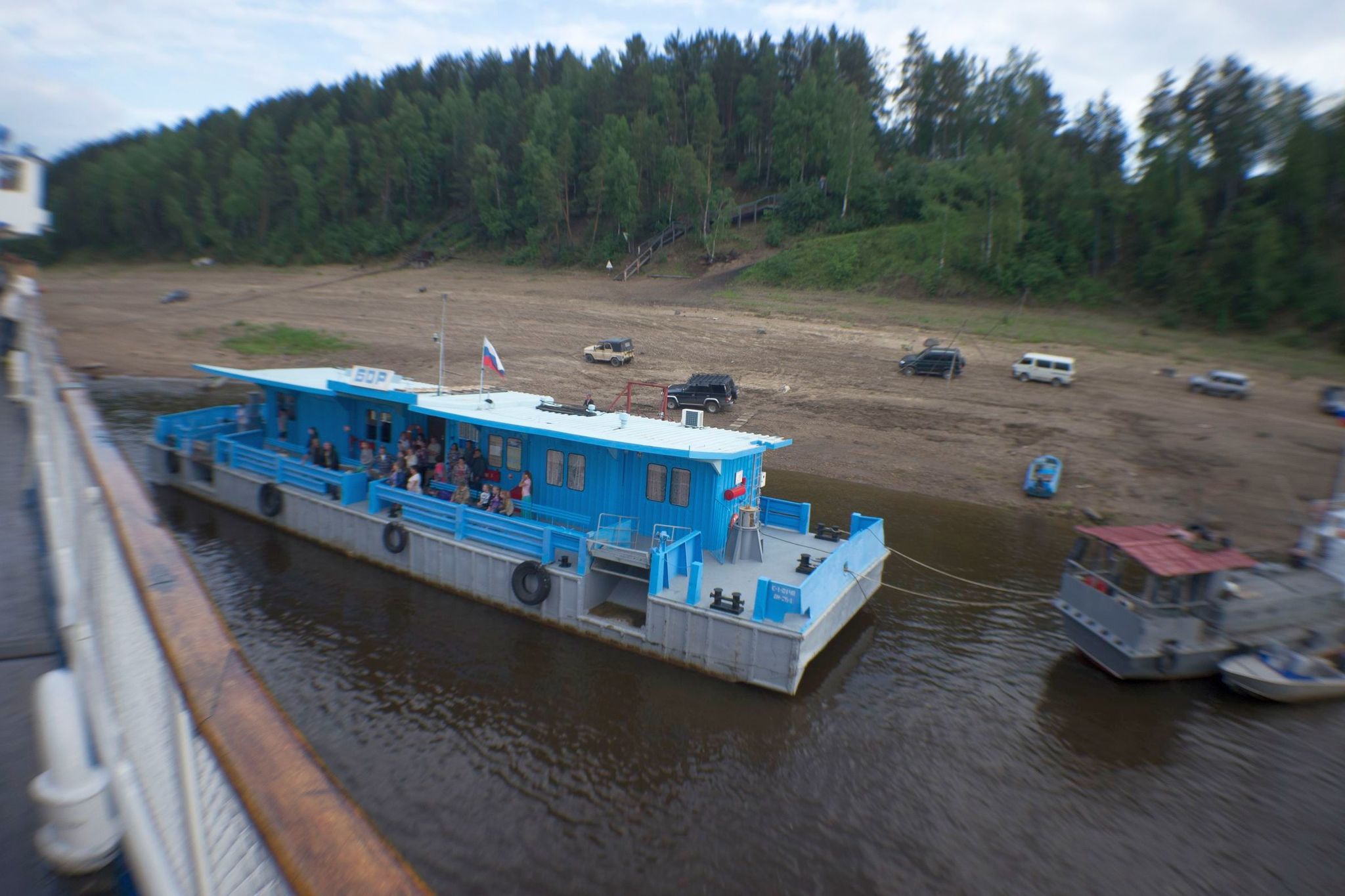 Krasnoyarsk - Norilsk. Part 3 - My, Yenisei, Motor ship, Longpost