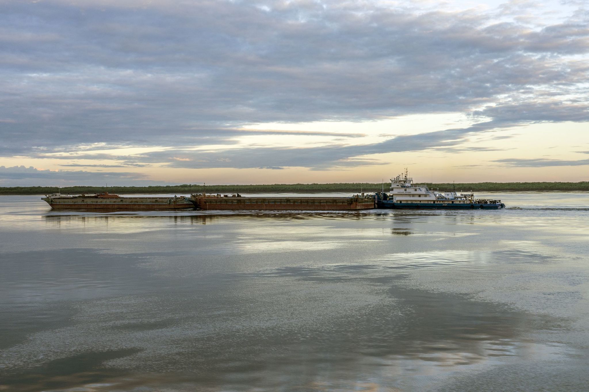 Krasnoyarsk - Norilsk. Part 3 - My, Yenisei, Motor ship, Longpost