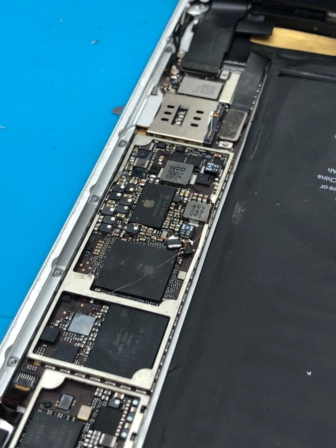 iPad mini from what it was - My, Ipad mini, Apple, Repair, Workaround, Kp, Controller, Longpost