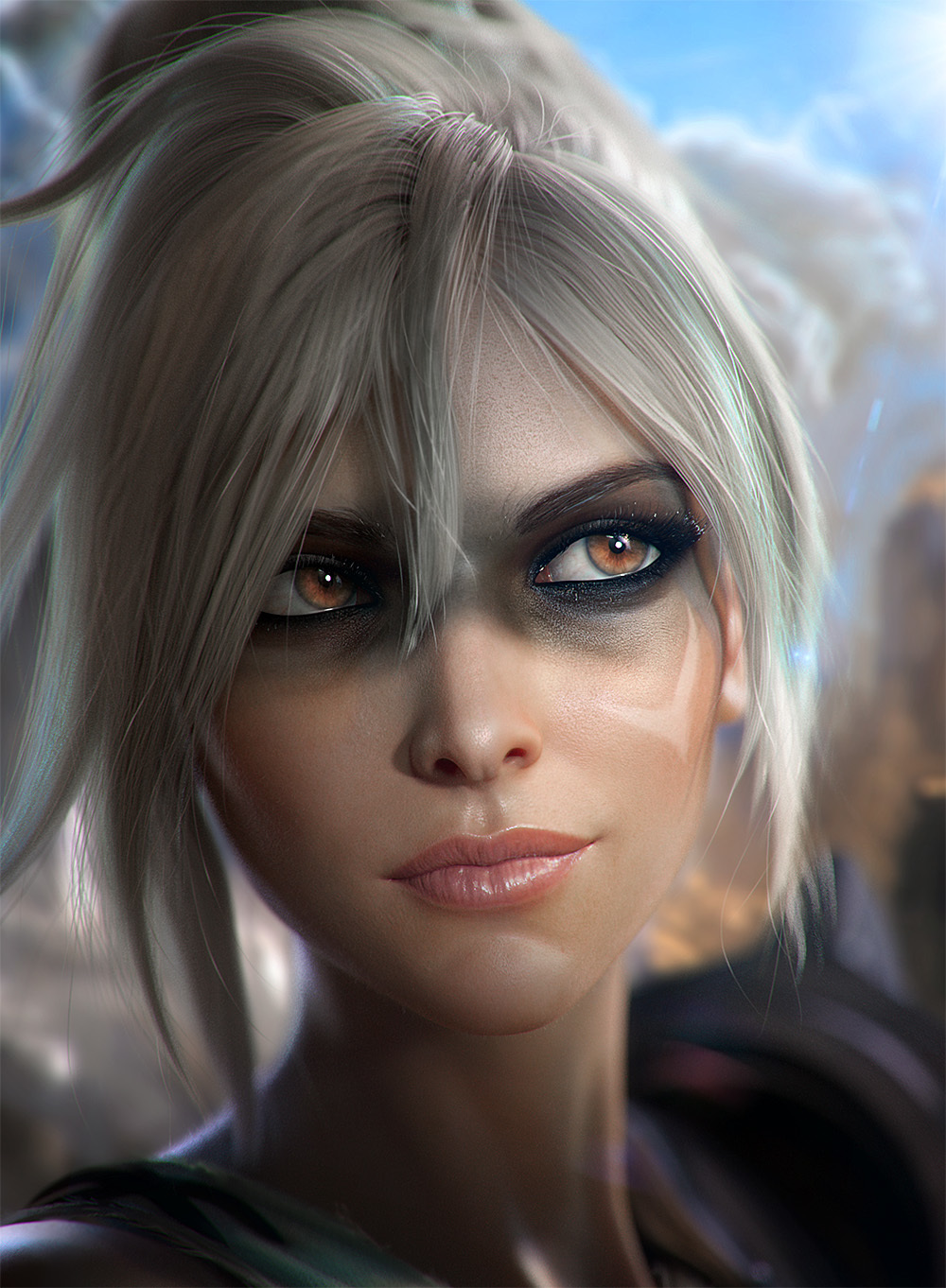 Riven - Арт, Игры, Девушки, League of Legends, Sevenbees, Riven