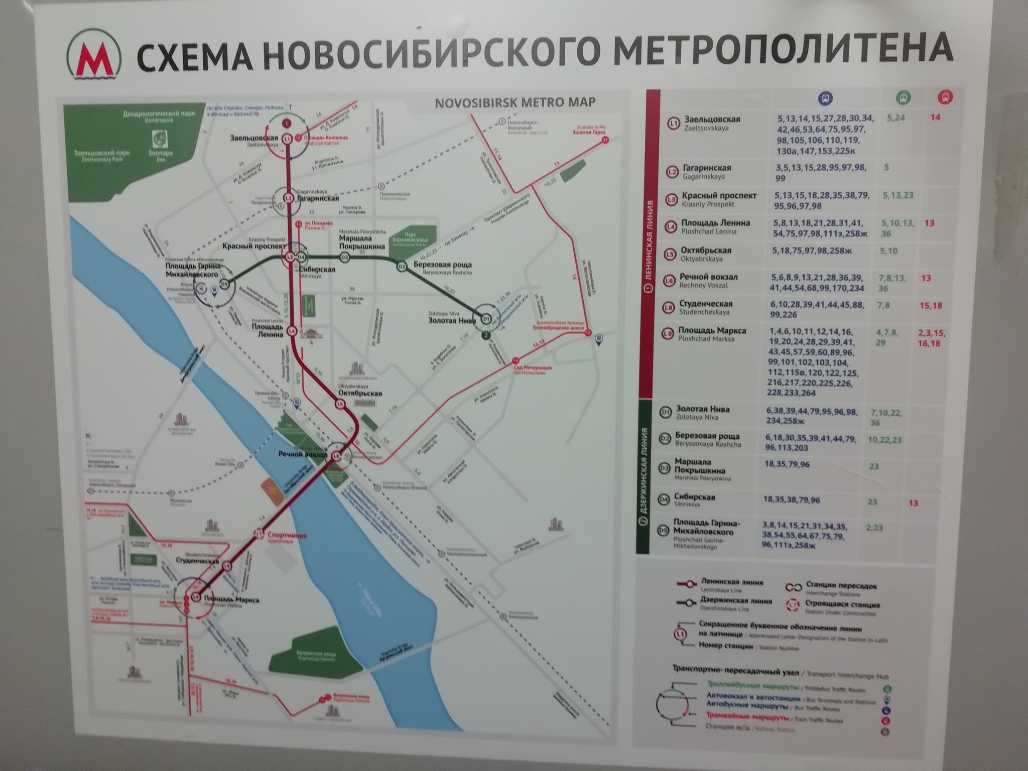 Vinigret from inscriptions and signatures. New map of the Novosibirsk metro - Metro, Novosibirsk