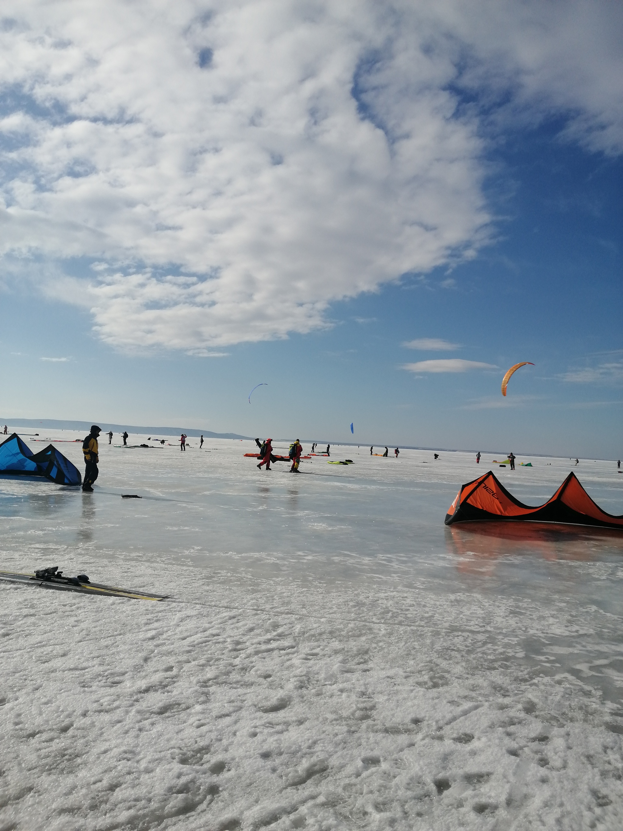 Snowkiting World Cup - My, The photo, Snowkiting, Tolyatti, Sport, Longpost