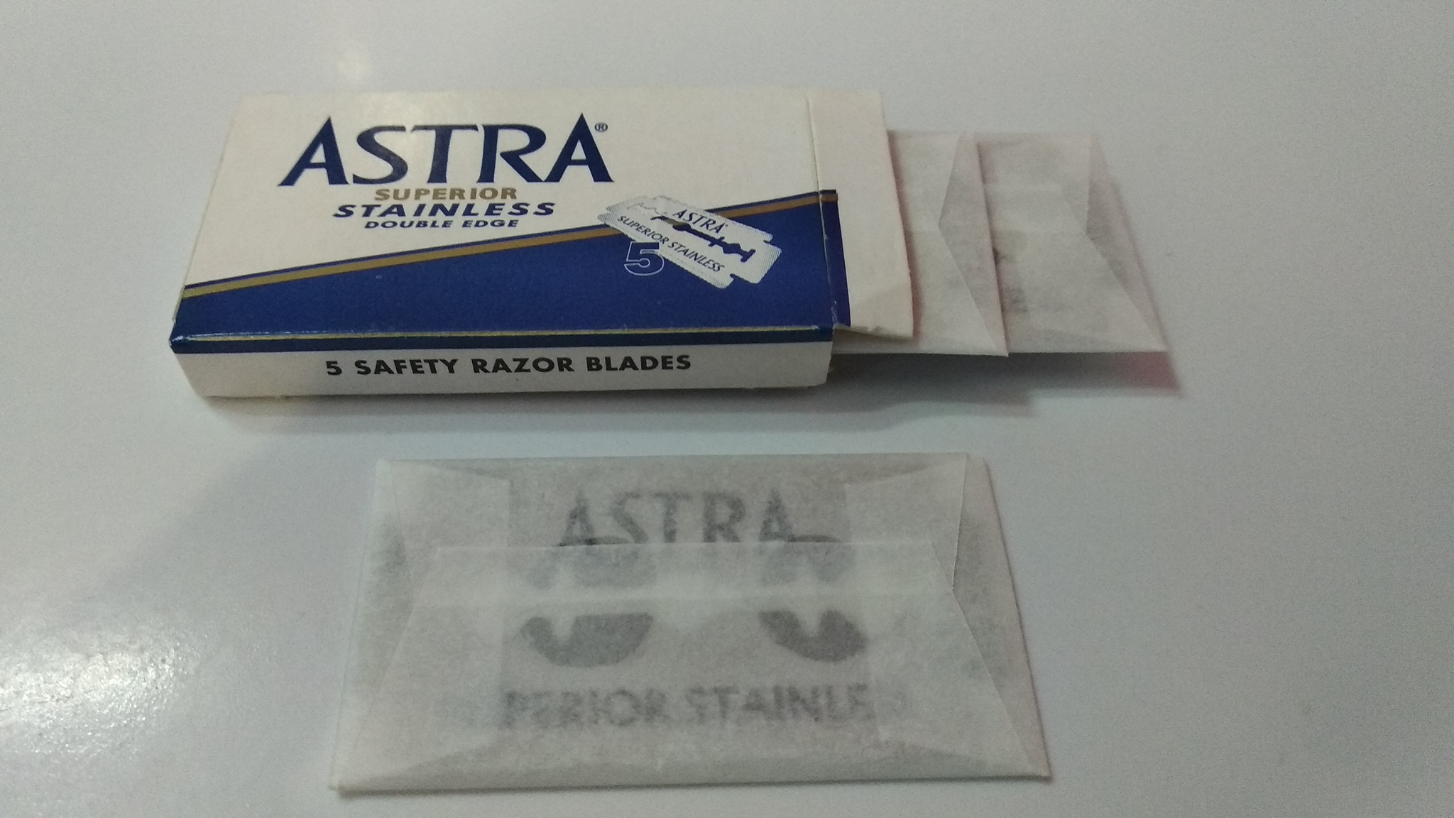 Astra Superior Stainless shaving blade - Blade, Vkb, Shaving, Test, Overview, Longpost