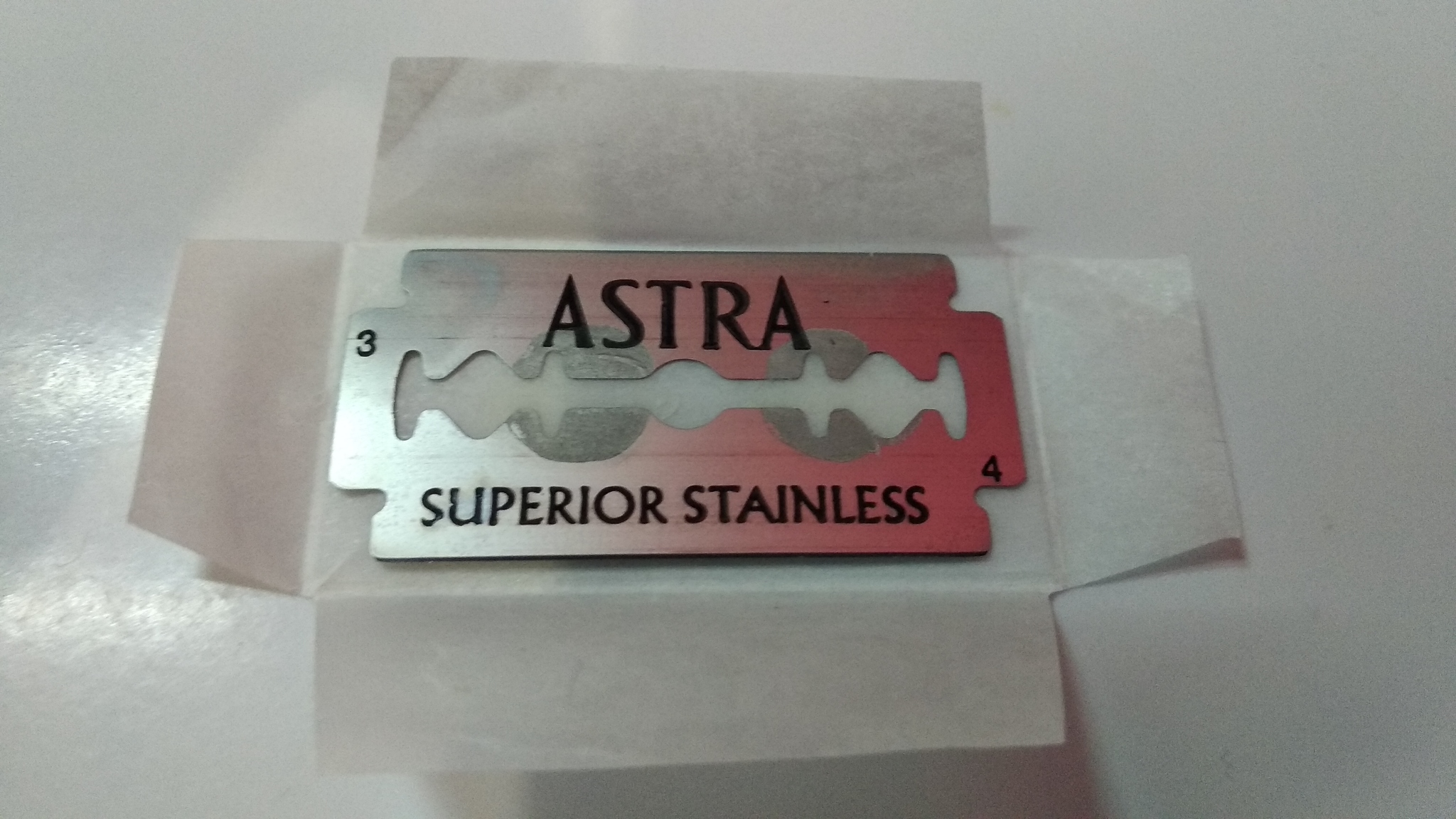 Astra Superior Stainless shaving blade - Blade, Vkb, Shaving, Test, Overview, Longpost