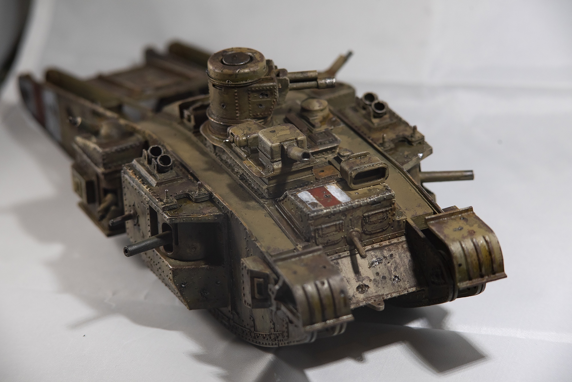 A strange tank, or the first attempt at modeling - My, Scalemodels, Modeling, Longpost