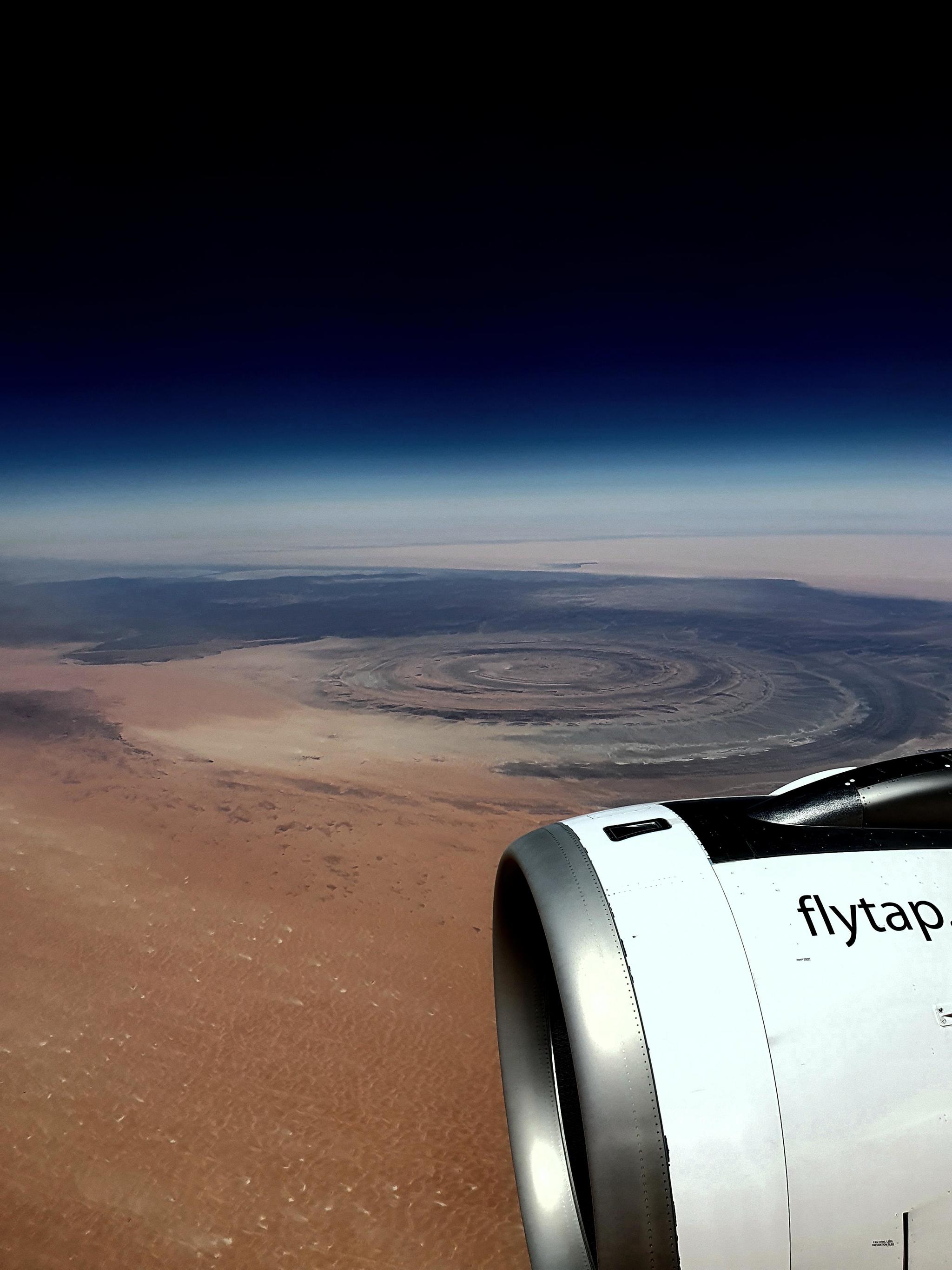 Eye of the Sahara - Risch ring structure, Desert