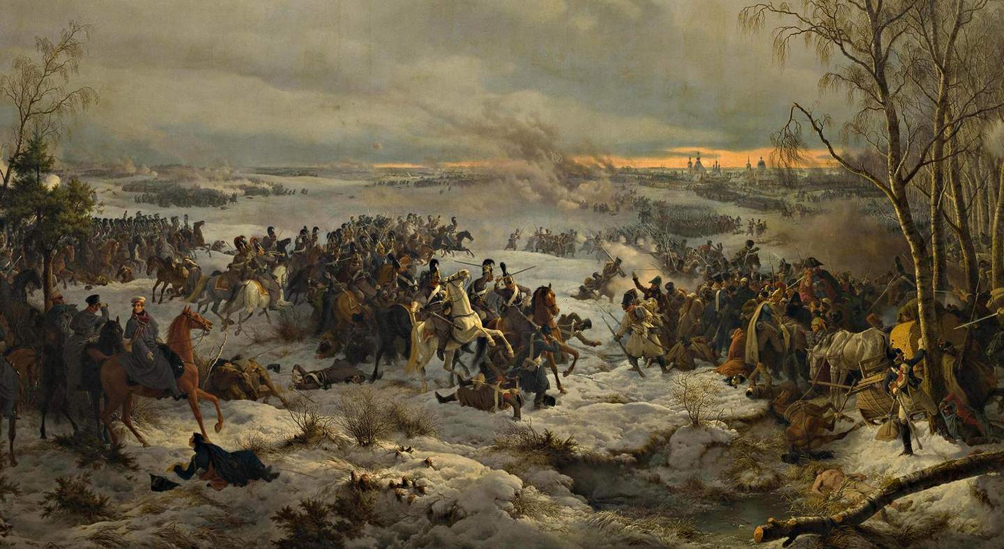 Красный снег: странная победа 1812 года | Пикабу