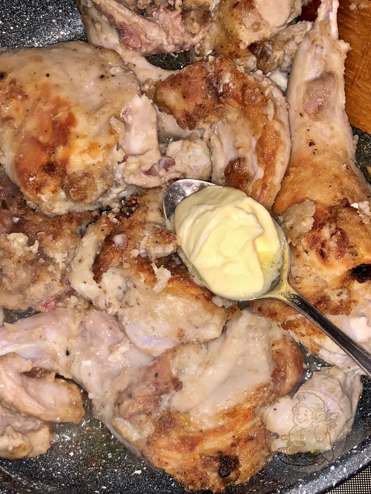 Rabbit in white sauce - My, Rabbit, Food, Recipe, Longpost, Cooking, Meat, Sauce