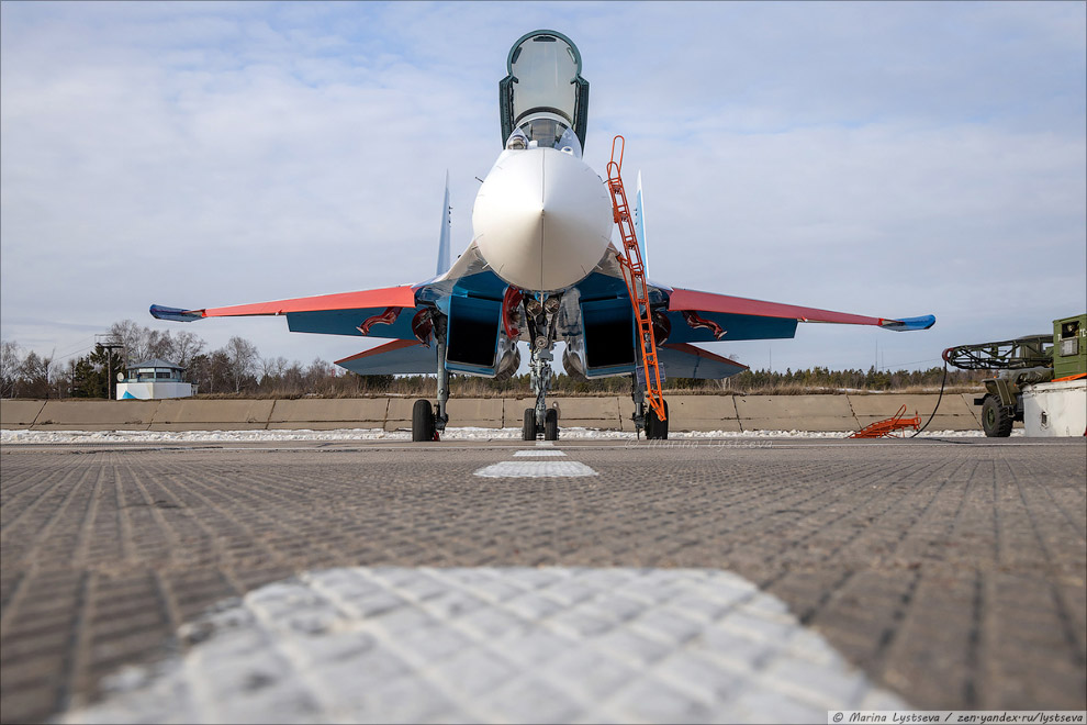 “Russian Knights” on the new Su-35S in Kubinka - Fighter, Airplane, Army, Russia, Drying, Longpost