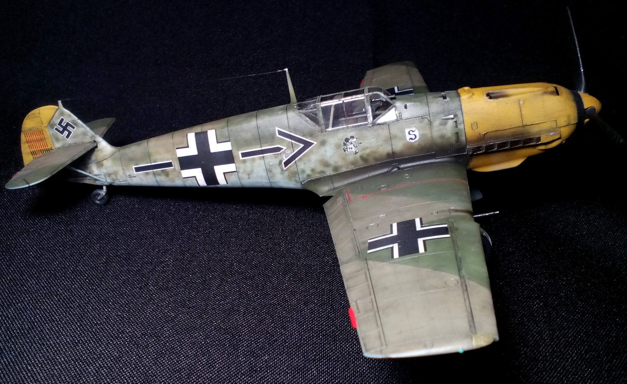 Messerschmitt Bf.109 E-4 Emil, Eduard, 1/48. Assembly Notes - My, Stand modeling, Aircraft modeling, Prefabricated model, Assembly, Airbrushing, Fighter, Messerschmitt, Bf109, Longpost