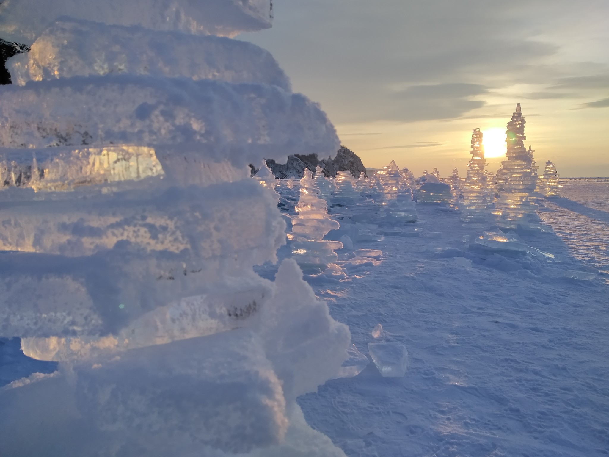 ~290km running on the ice of Lake Baikal in 3 days and night - My, Baikal, Ultramarathon, Run, Pureraces, Olkhon, Irkutsk, Sneakers, Longpost