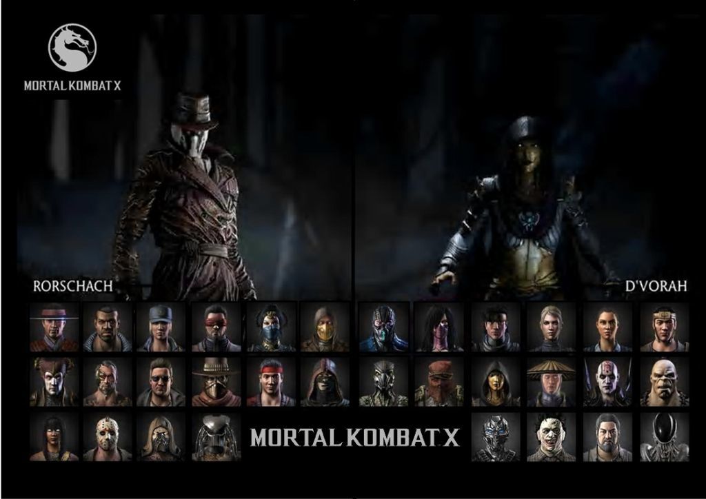 Mortal Kombat X - All Fighters (Bloody Roster) - Mortal kombat, Games, Longpost