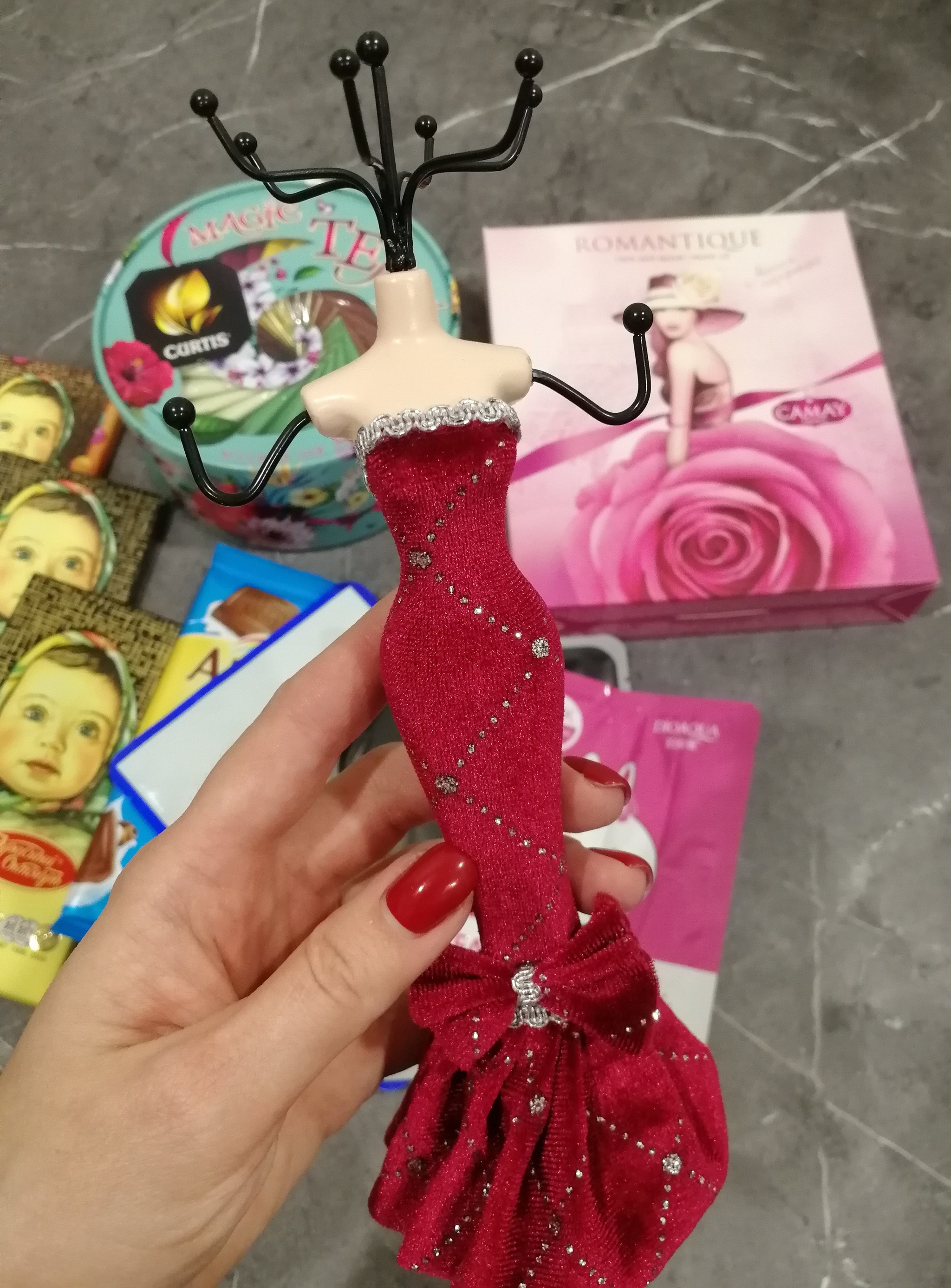 Sock-floral. Novouralsk - Kazan - My, Gift exchange, Gift exchange report, Longpost