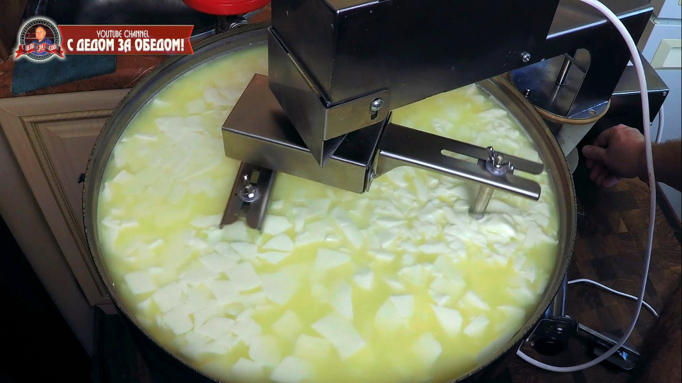 MANCHEGO Cheese Detailed recipe for Spanish Cheese - My, Cheese, Food, Cooking, With grandfather at lunch, Video, Longpost, Video recipe, Recipe